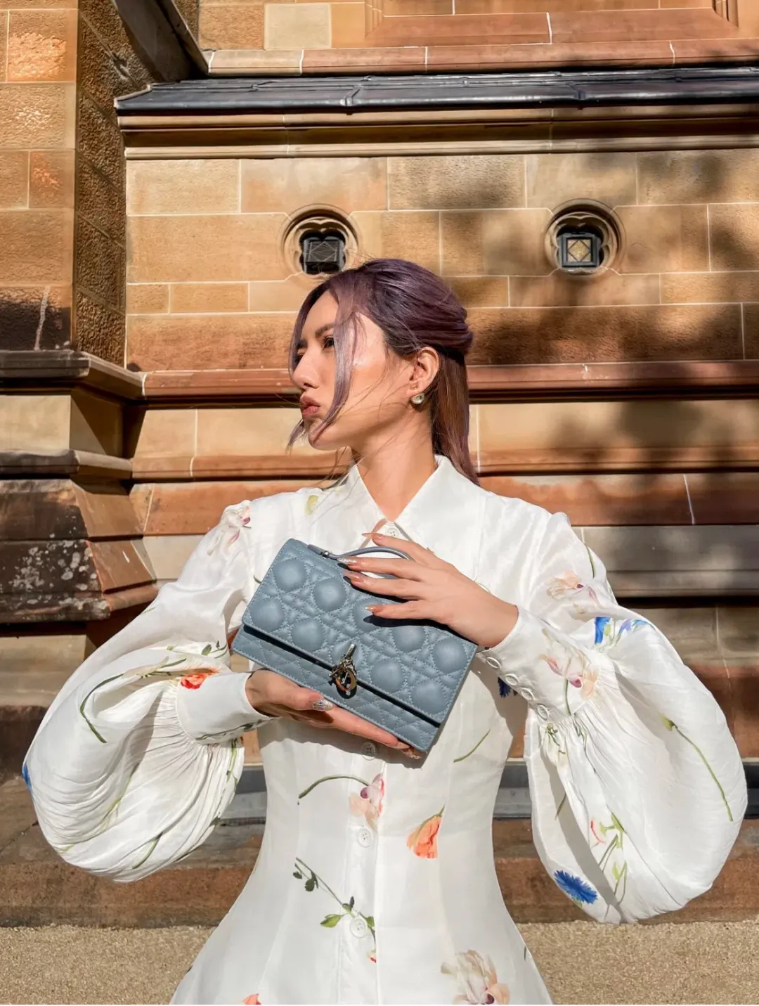 Leo Lin The Fields Linen Mini Dress Ivory Size AU 6 for rent on The Volte - main image