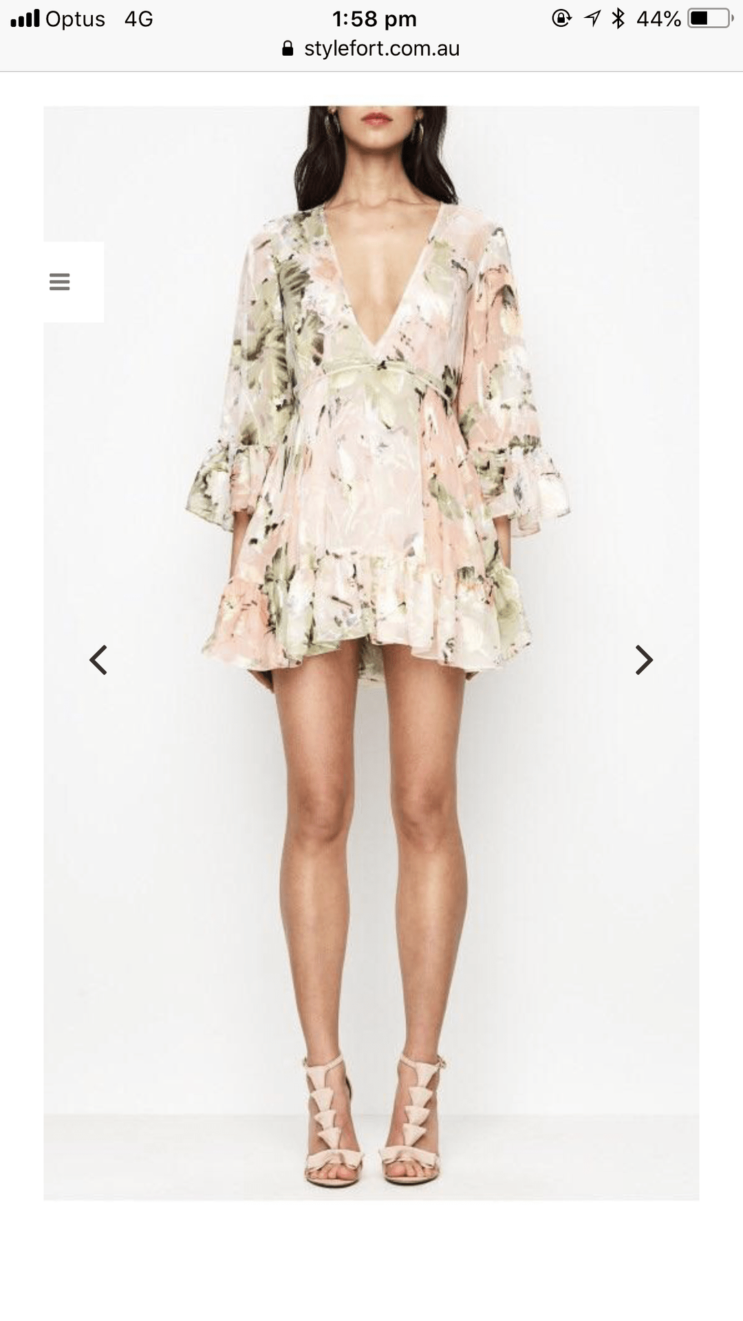 Alice McCall Little Juliet Dress for rent on The Volte - main image