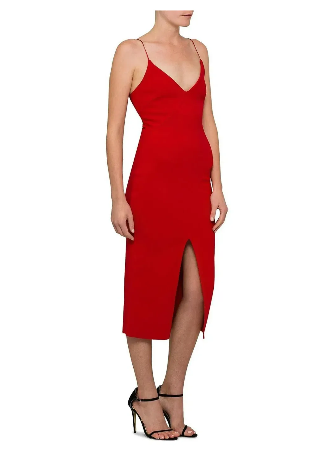 Bec & Bridge Tasha Midi Dress Red Size AU 6 for rent on The Volte - main image