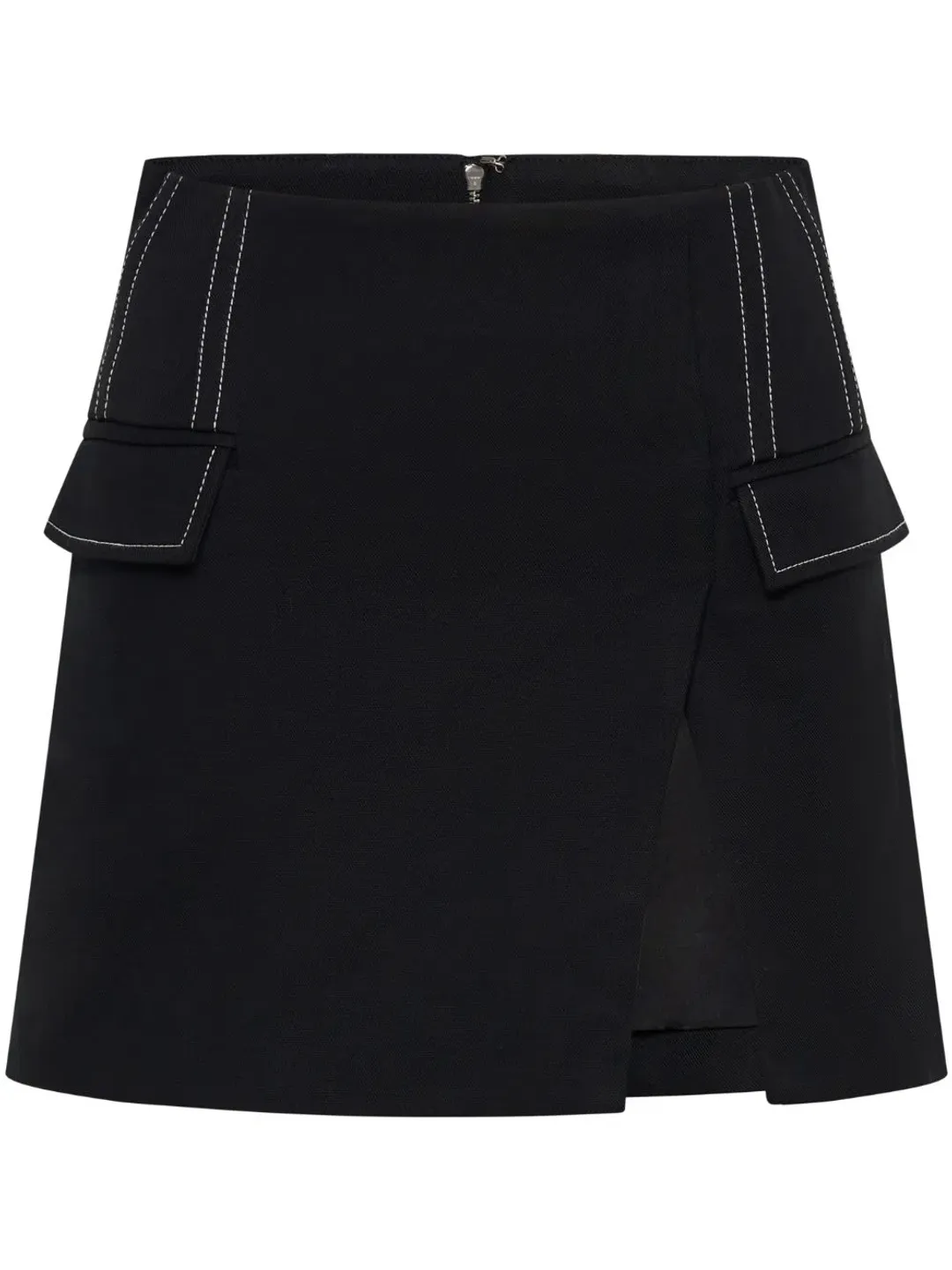 Dion Lee Frame Mini Skirt Black Size 6 for rent on The Volte - main image