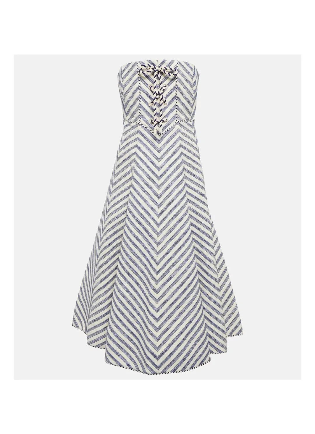 Zimmermann High Tide lace Midi Dress Print Size 1 / AU 10 for rent on The Volte - main image