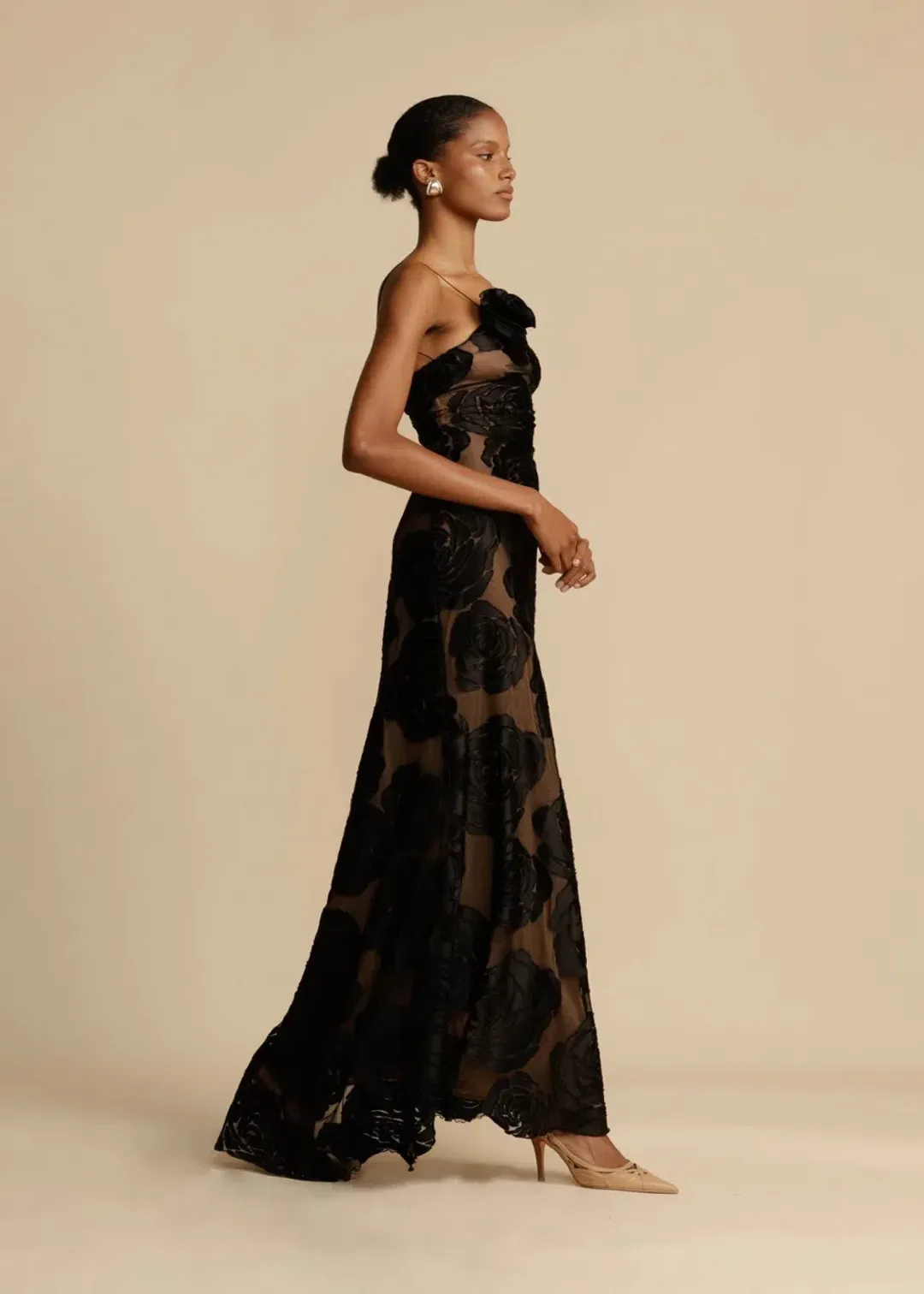 Arcina Ori Marcella Dress Black Size M / AU 10 for rent on The Volte - main image