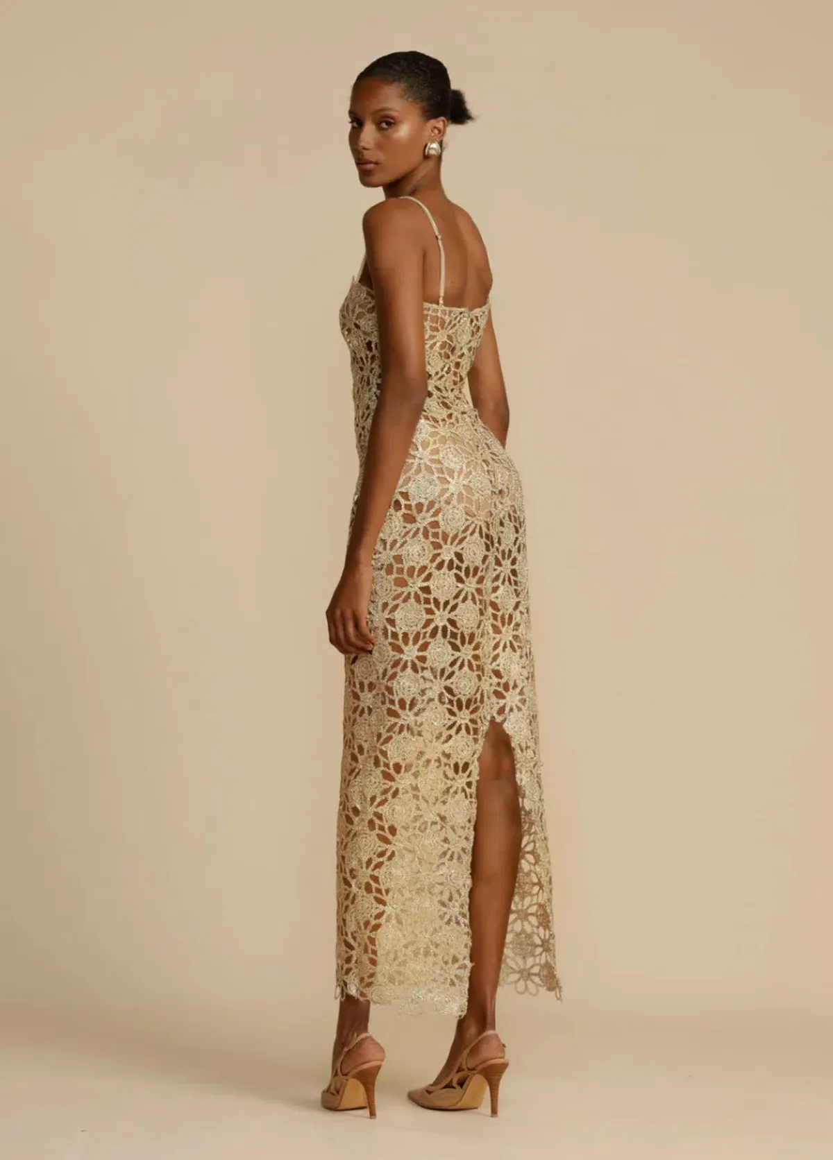 Arcina Ori Kendra Dress Gold Size S / AU 8 - Image 5