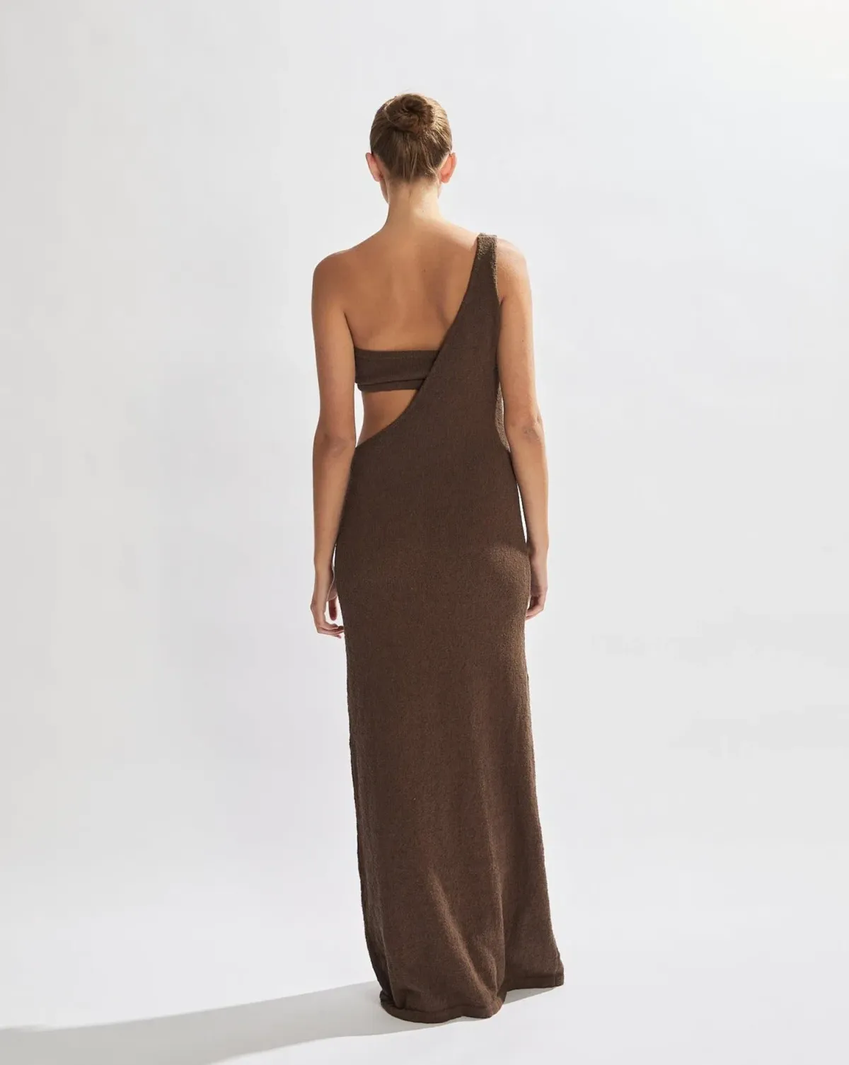 One Mile Solei Knit Maxi Dress Brown Size S / AU 8 - Image 3