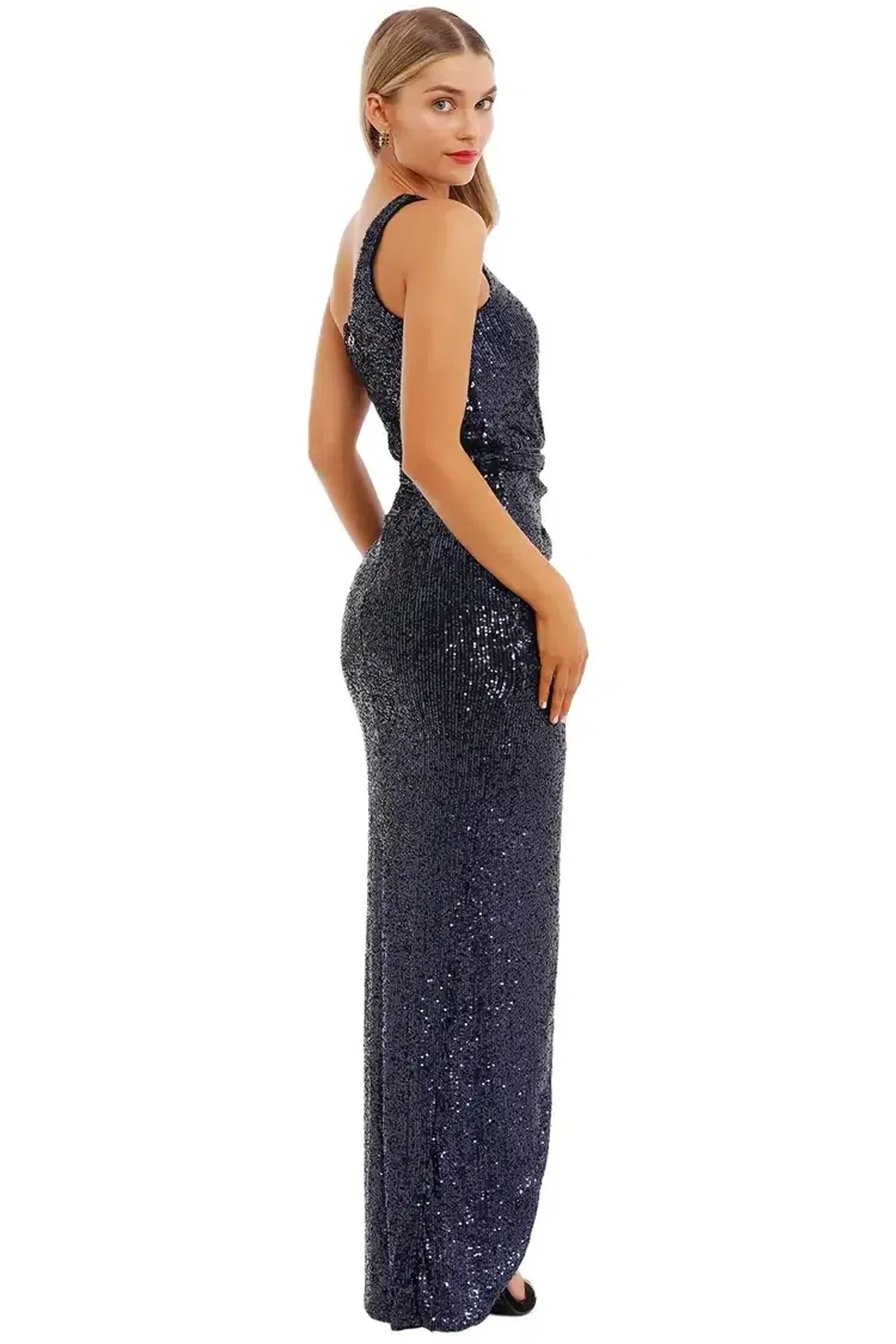 Nookie Palazzo Gown in Navy Size 10 - Image 5