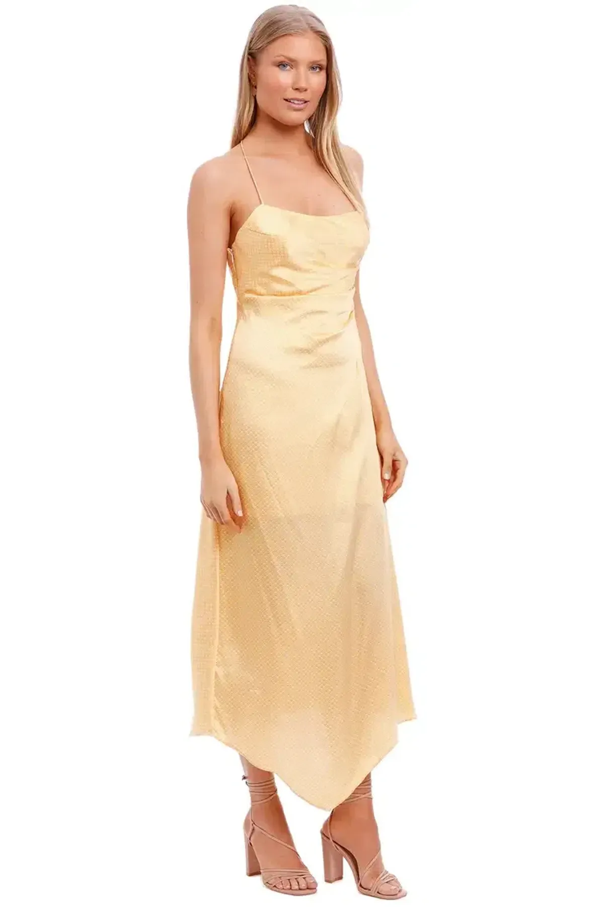 Significant Other One Another Dress in Yellow Size 10 - Image 2