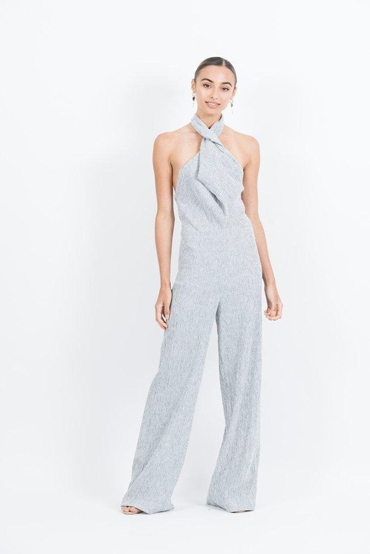 ONE FELL SWOOP Emily Linen Jumpsuit Size 8 - Image 4