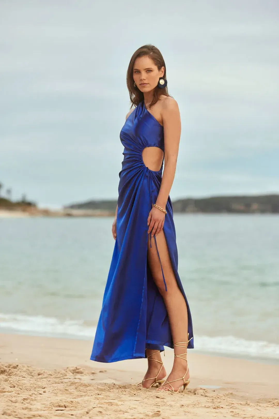 Sonya Moda Nour Moroccan Blue Dress Blue Size 6  for rent on The Volte - main image