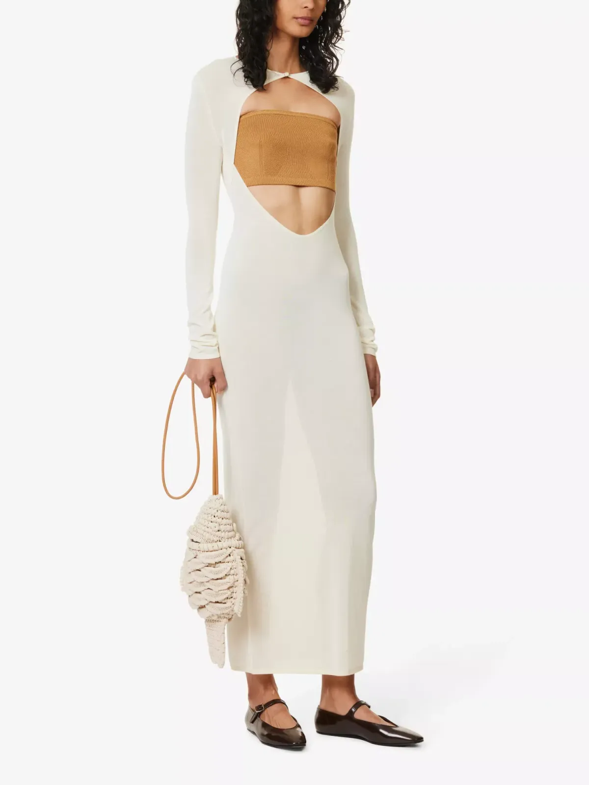 Sir The Label Eva Knit Dress Butter Size 1/8 AU - Image 2