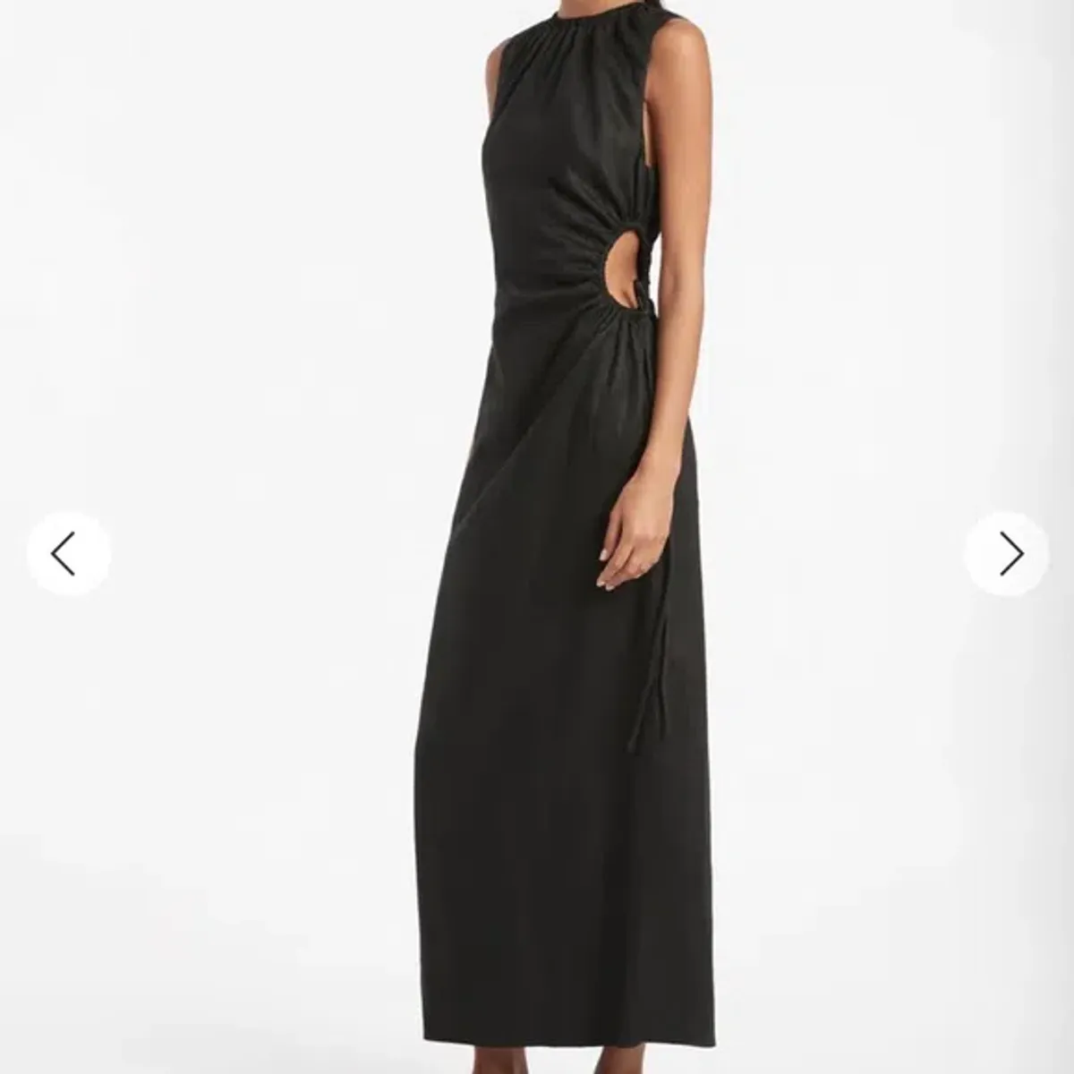 Sir the Label Blanche Cut Out Dress Black Size 6 - Image 2