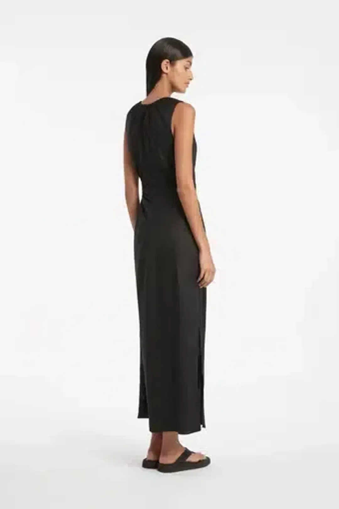 Sir the Label Blanche Cut Out Dress Black Size 6 for rent on The Volte - main image