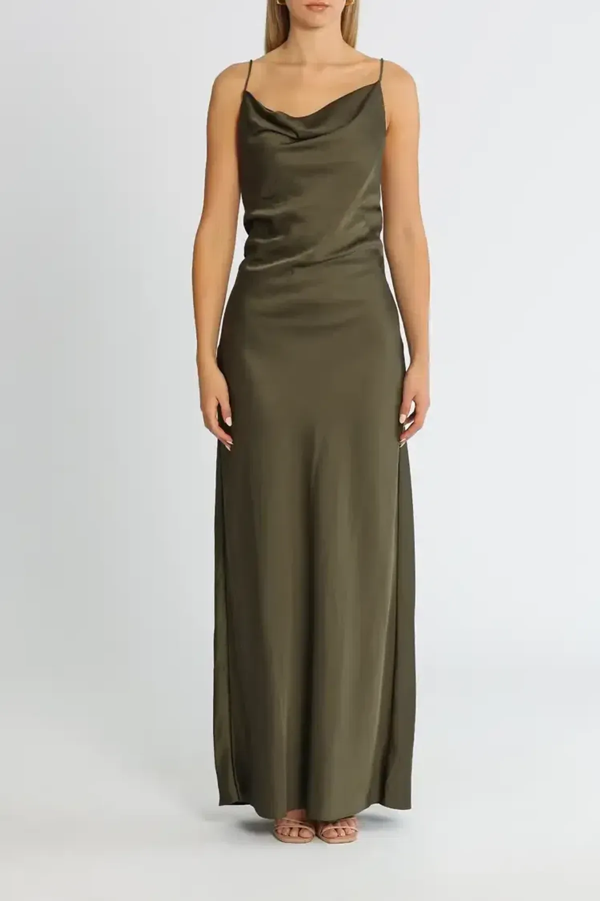 Significant Other Aila Dress in Olive Size 10 - Image 1