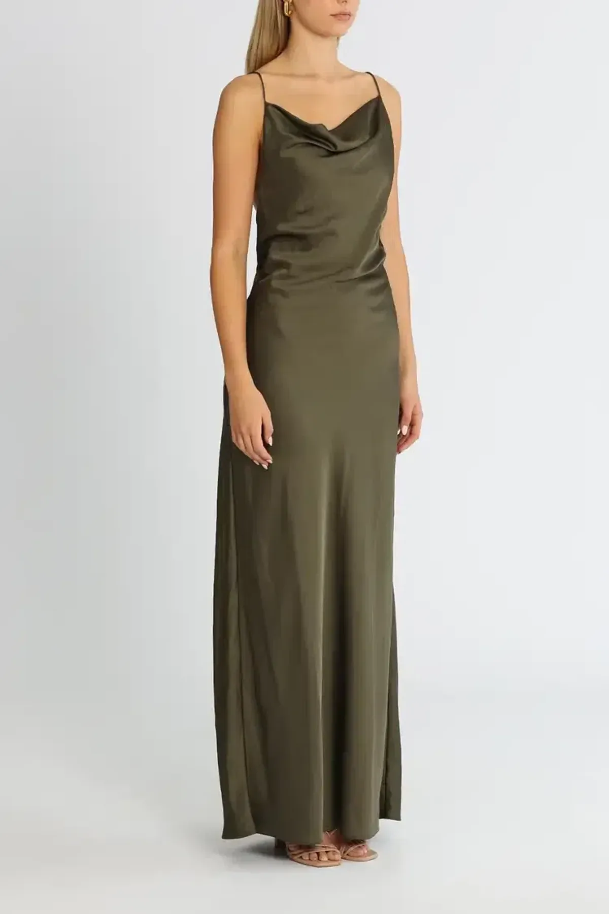Significant Other Aila Dress in Olive Size 10 - Image 2