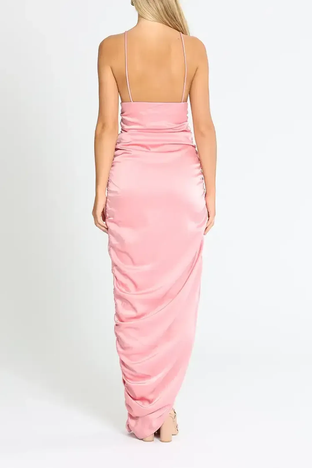 Paris Georgia Fred Dress in Dusty Pink Size 10 for rent on The Volte - main image