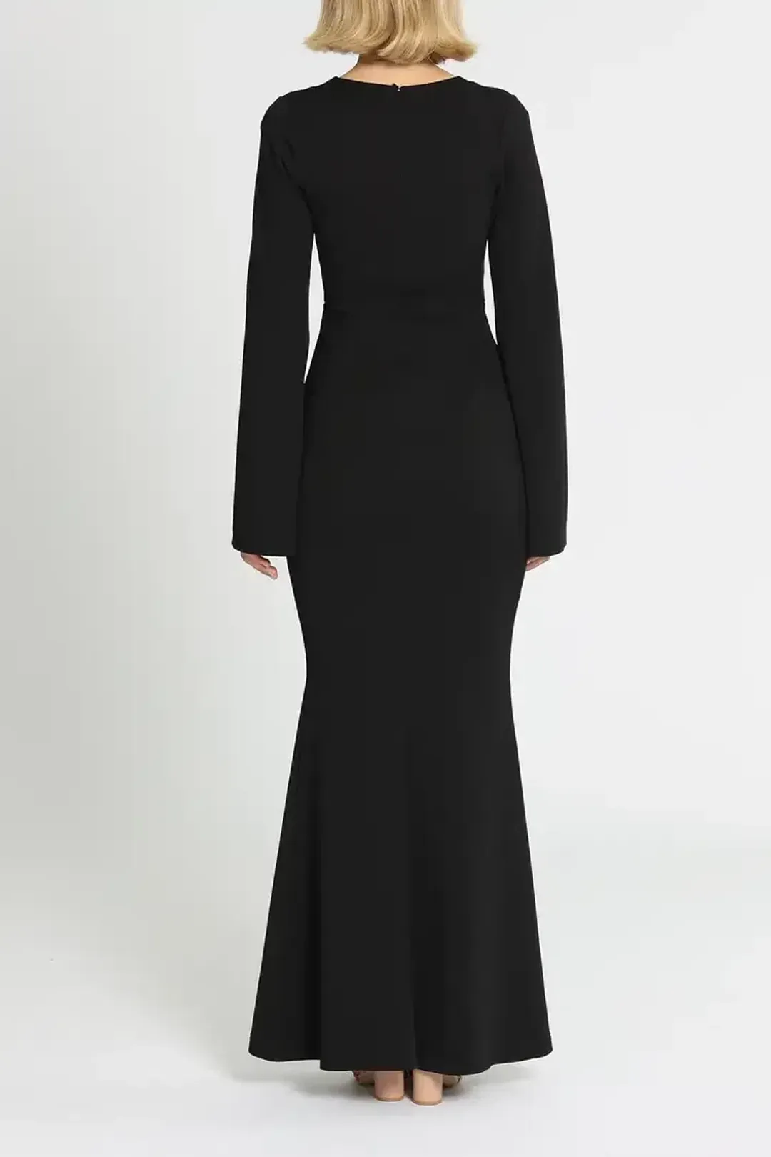 Pasduchas Amaryllis Gown in Black Size 8 for rent on The Volte - main image