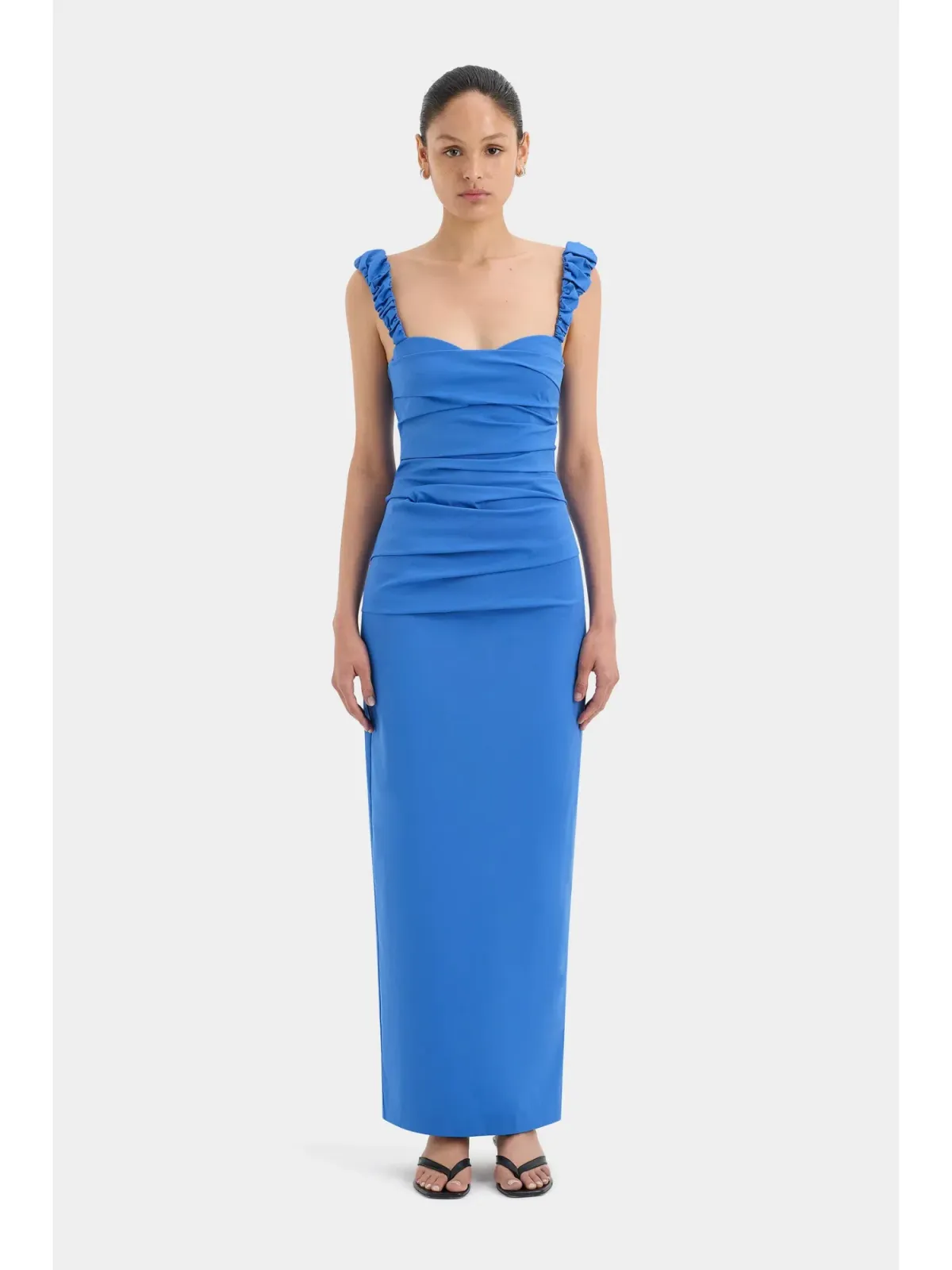 Sir The Label Azul Balconette Gown Cobalt Size AU 8 - Image 1