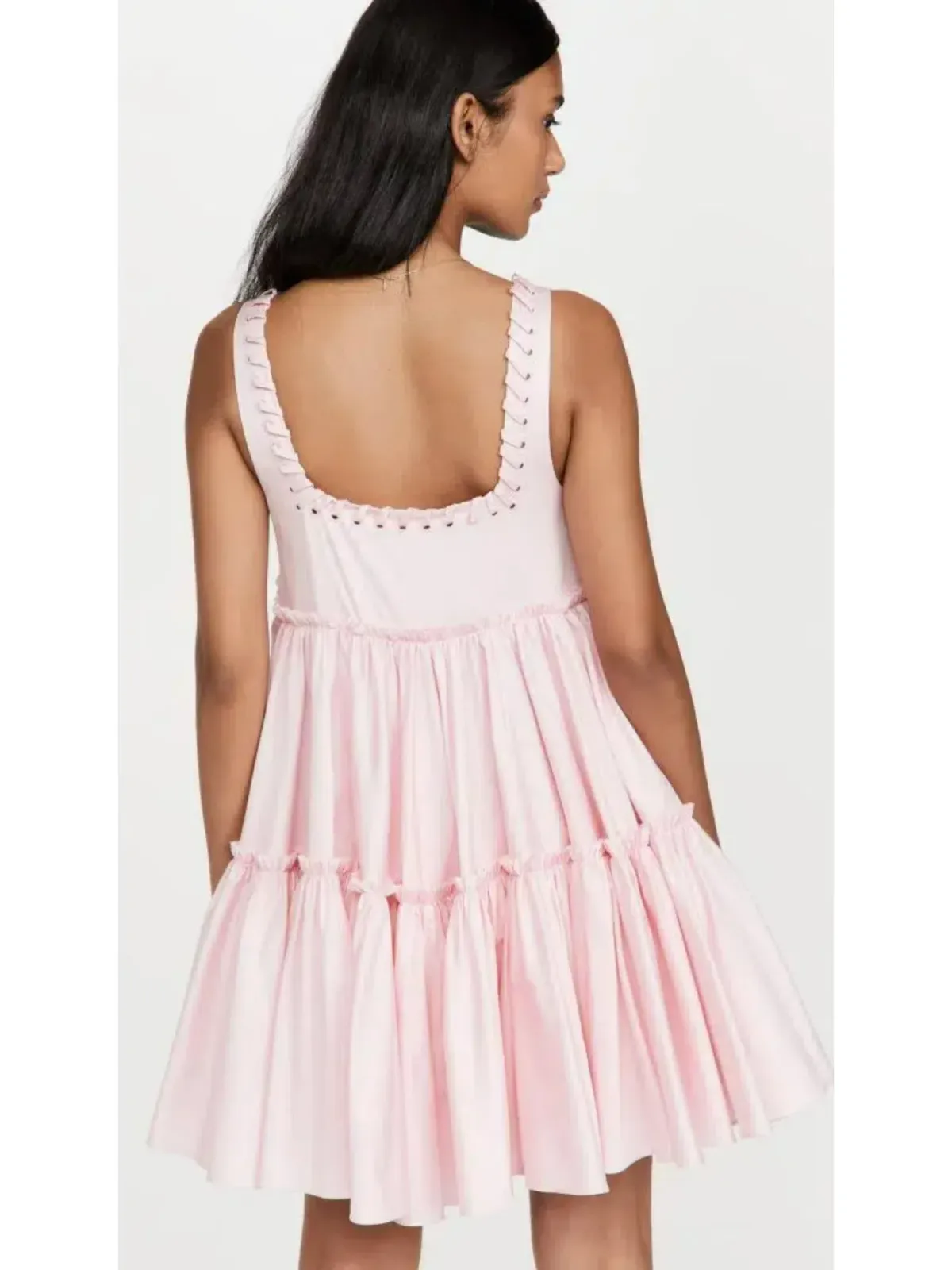 Aje Hushed Mini Dress Pink Size AU 12 - Image 2