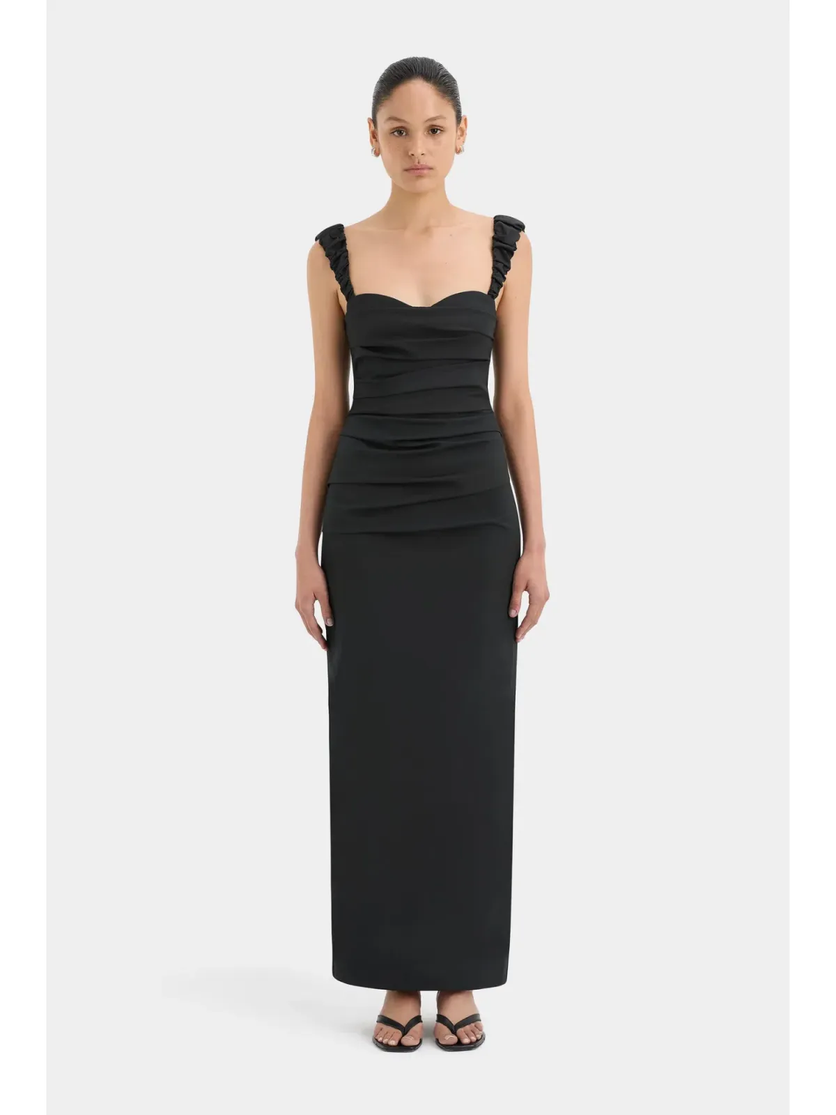 Sir The Label Azul Balconette Gown Black Size AU 10 - Image 1