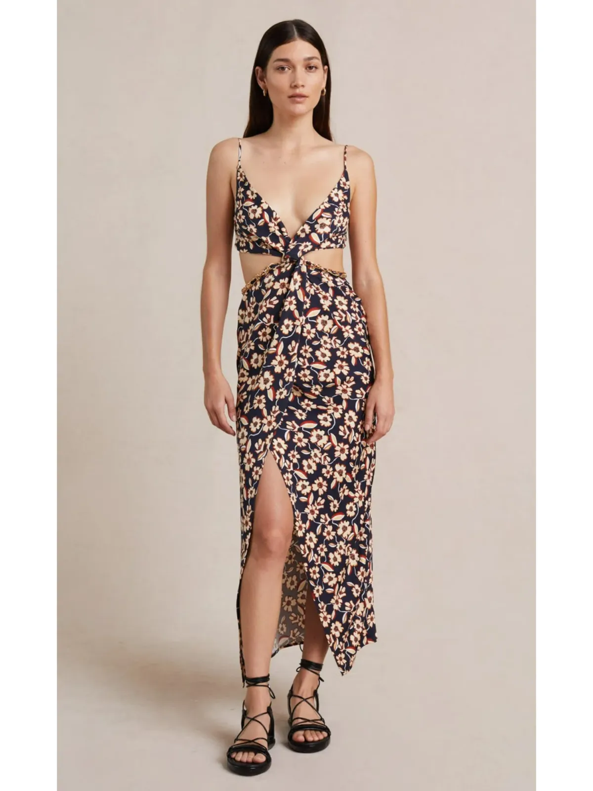Bec & Bridge Modern Romance Twist Dress Floral Size AU 8 - Image 1
