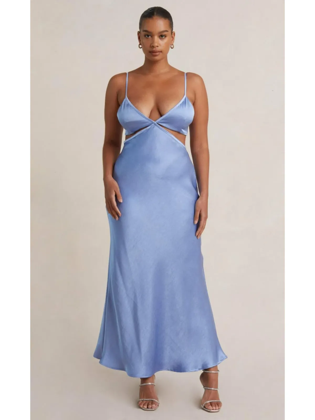 Bec & Bridge Veronique Maxi Dress Blue Size AU 8 for rent on The Volte - main image