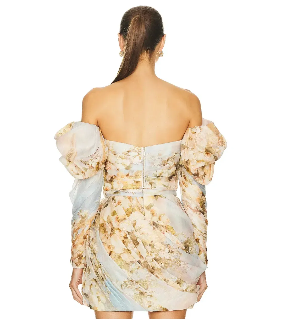 Zimmermann Luminosity Drape Mini Dress Size 0P / AU 6 - Image 6