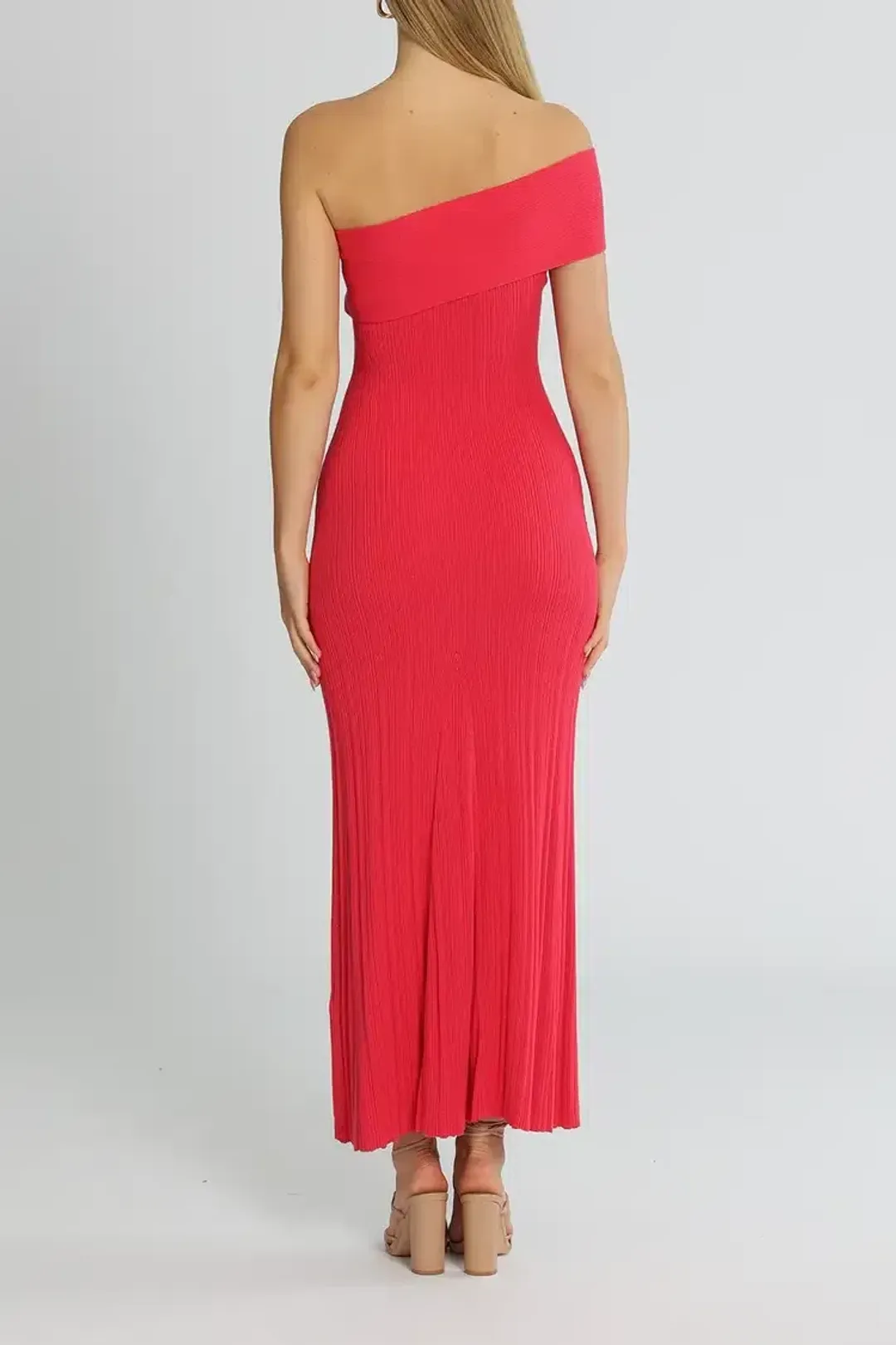 Anna Quan Brea Dress in Red Size 12 for rent on The Volte - main image