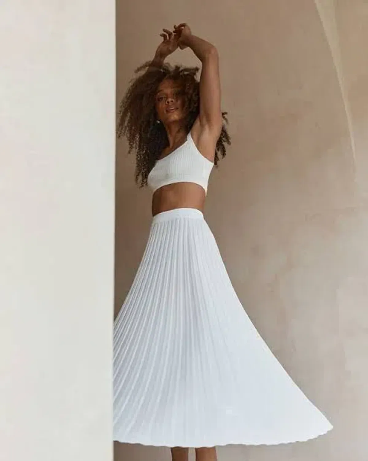 Dissh Ollie Rib Knit Set White Size 8 - Image 3