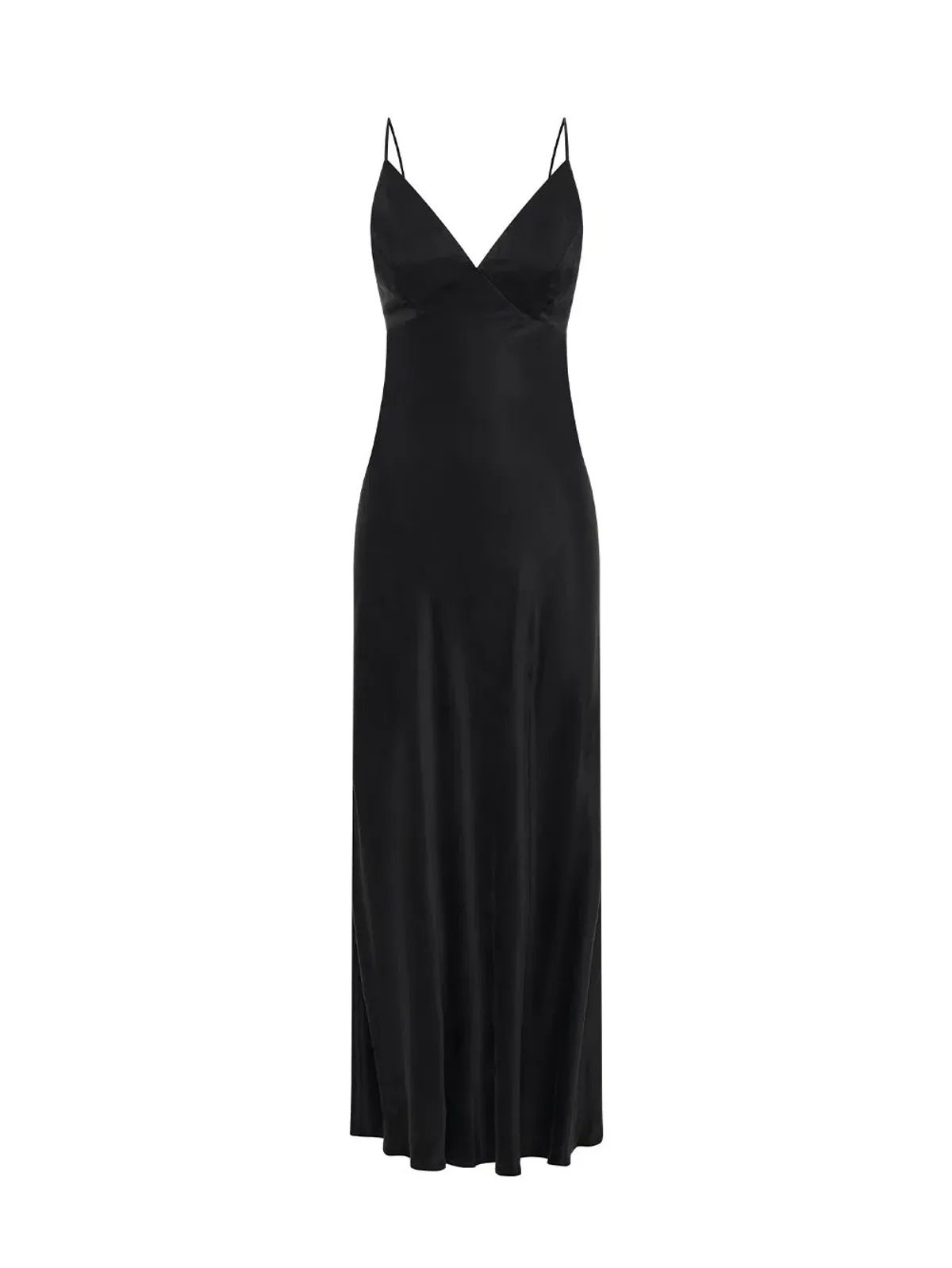 Kivari Bianca Open Back Slip Dress Black Size AU 10  - Image 6