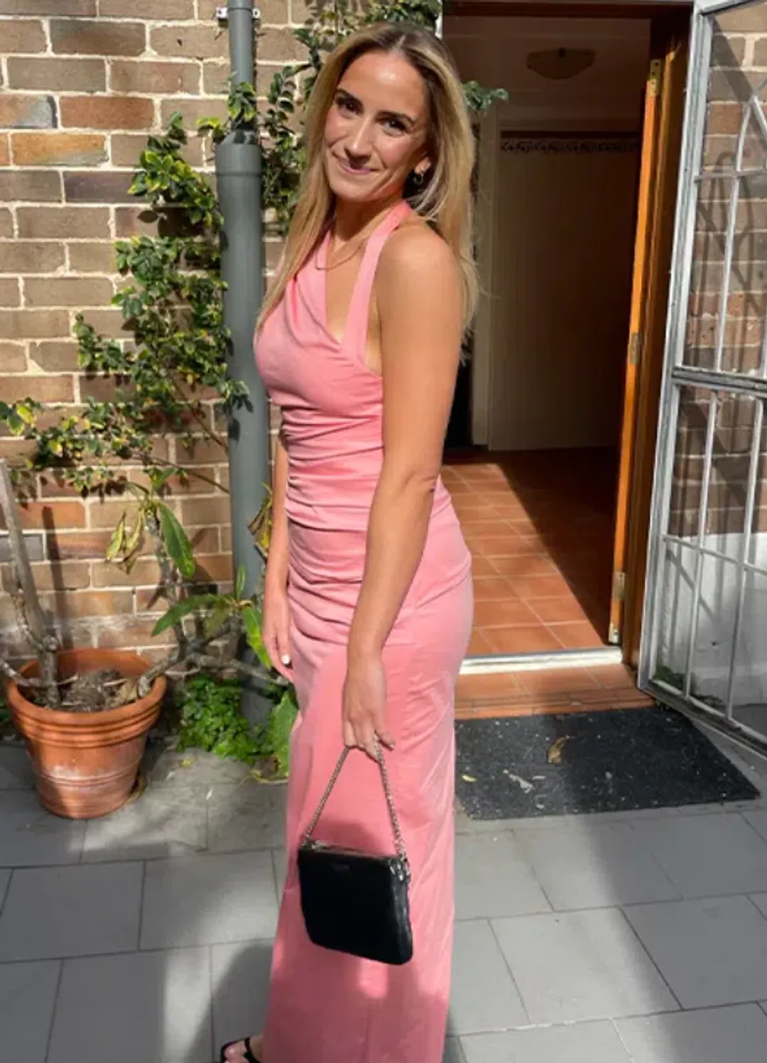 Sir the Label Giacomo Gown Pink Size 8 for rent on The Volte - main image