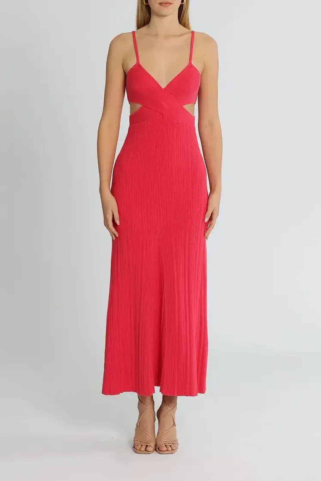 Anna Quan Sabrina Dress in Pink Size 10 for rent on The Volte - main image