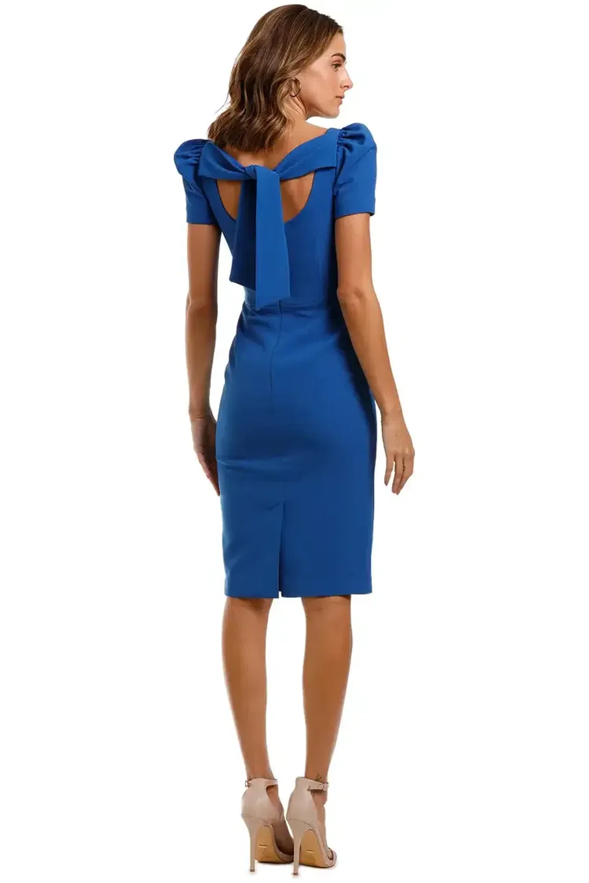 Rebecca Vallance Poppy Dress in Cobalt Size 12 - Image 3