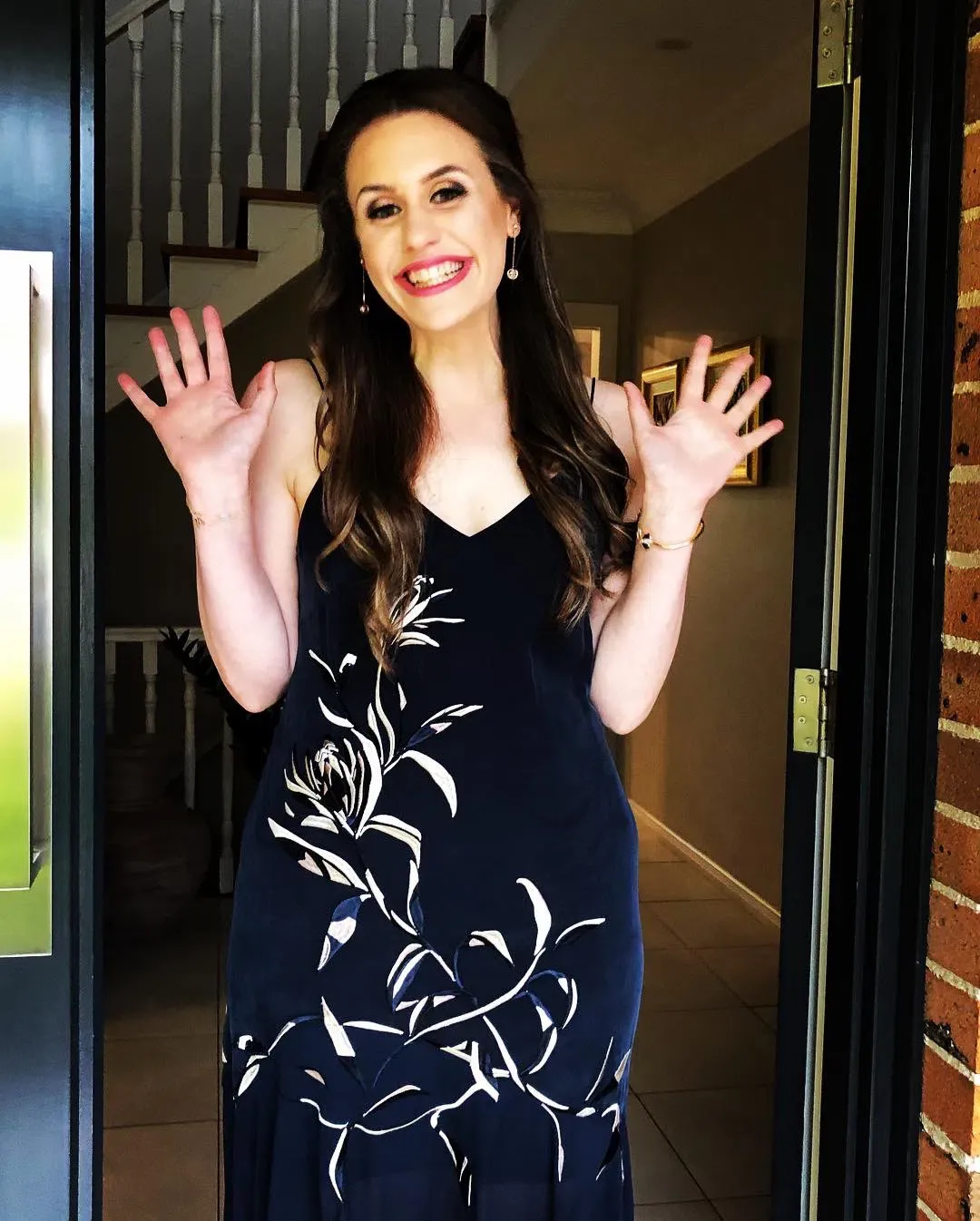 Sass and Bide Nature Games Dress Navy Size 14 for rent on The Volte - main image