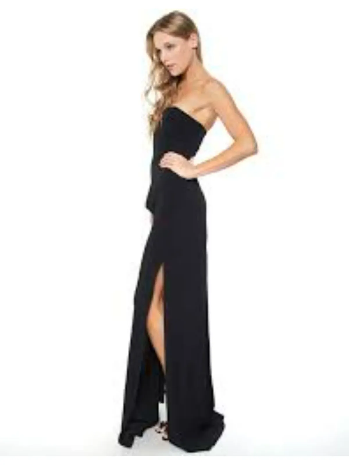 Shona Joy Midnight Meeting Maxi Dress Size Black AU 6  - Image 3