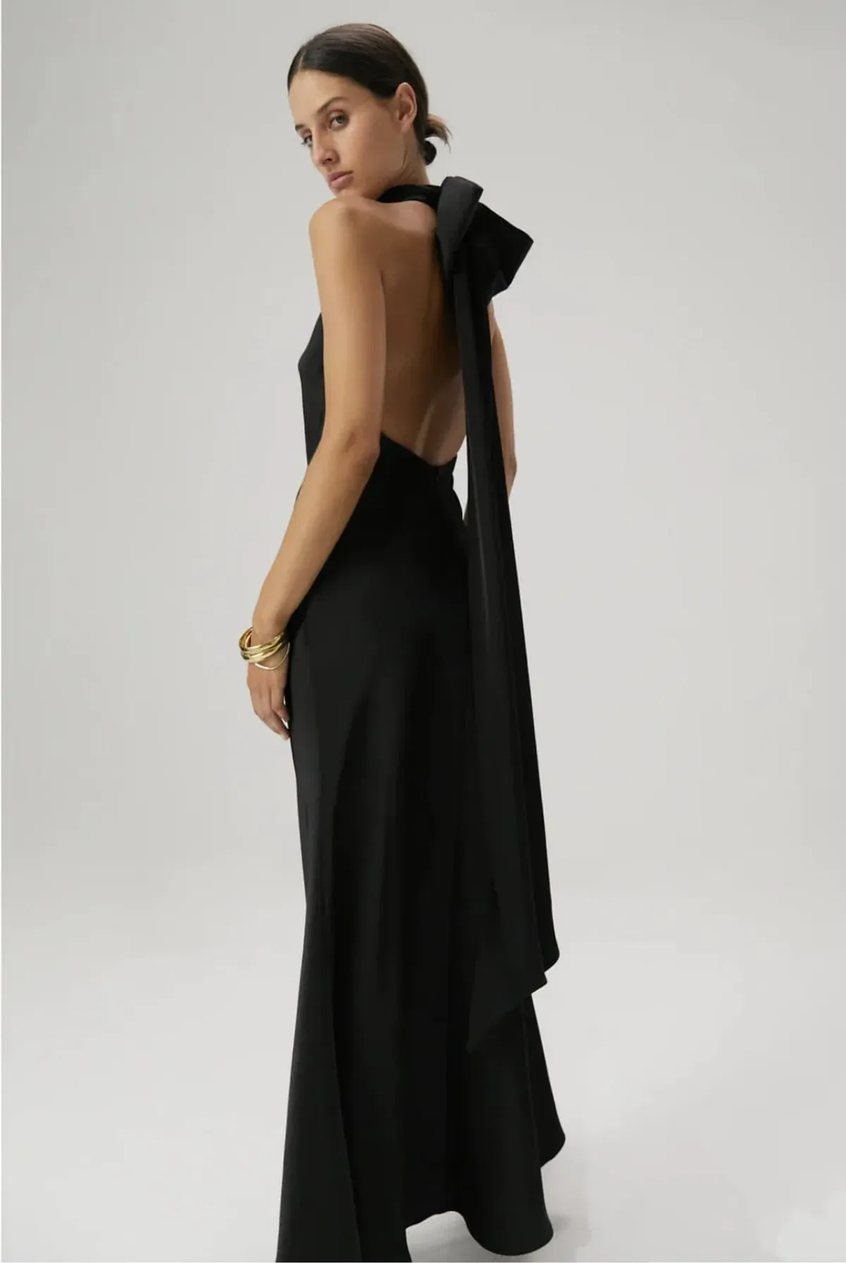 Misha Evianna Gown Black Size 8/S - Image 2