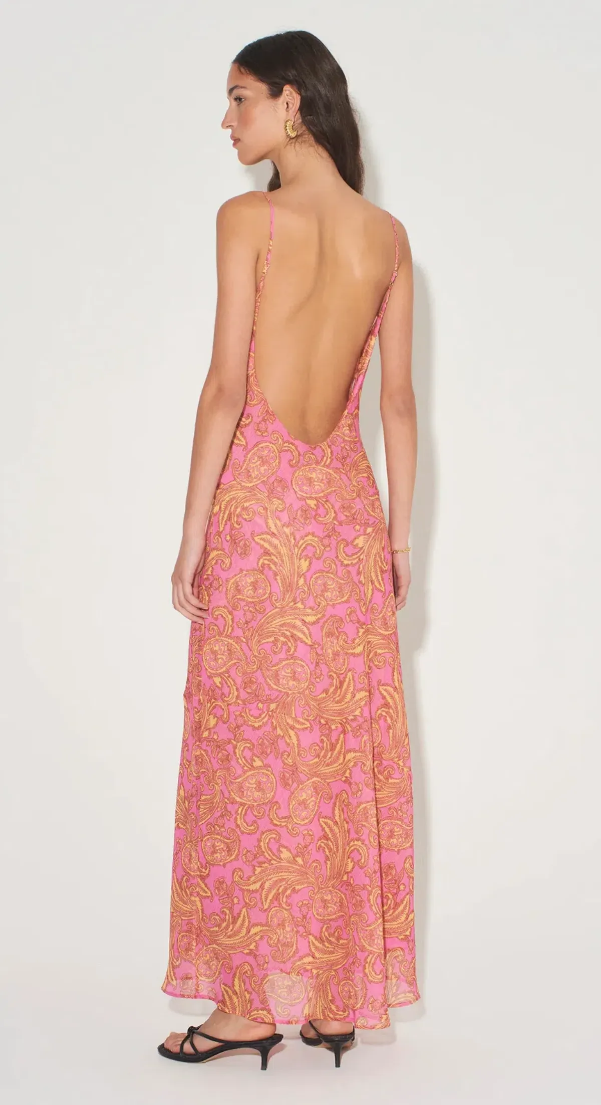 Hansen & Gretel Florencia Maxi Dress Pink Spice Size XS / AU 6 - Image 2