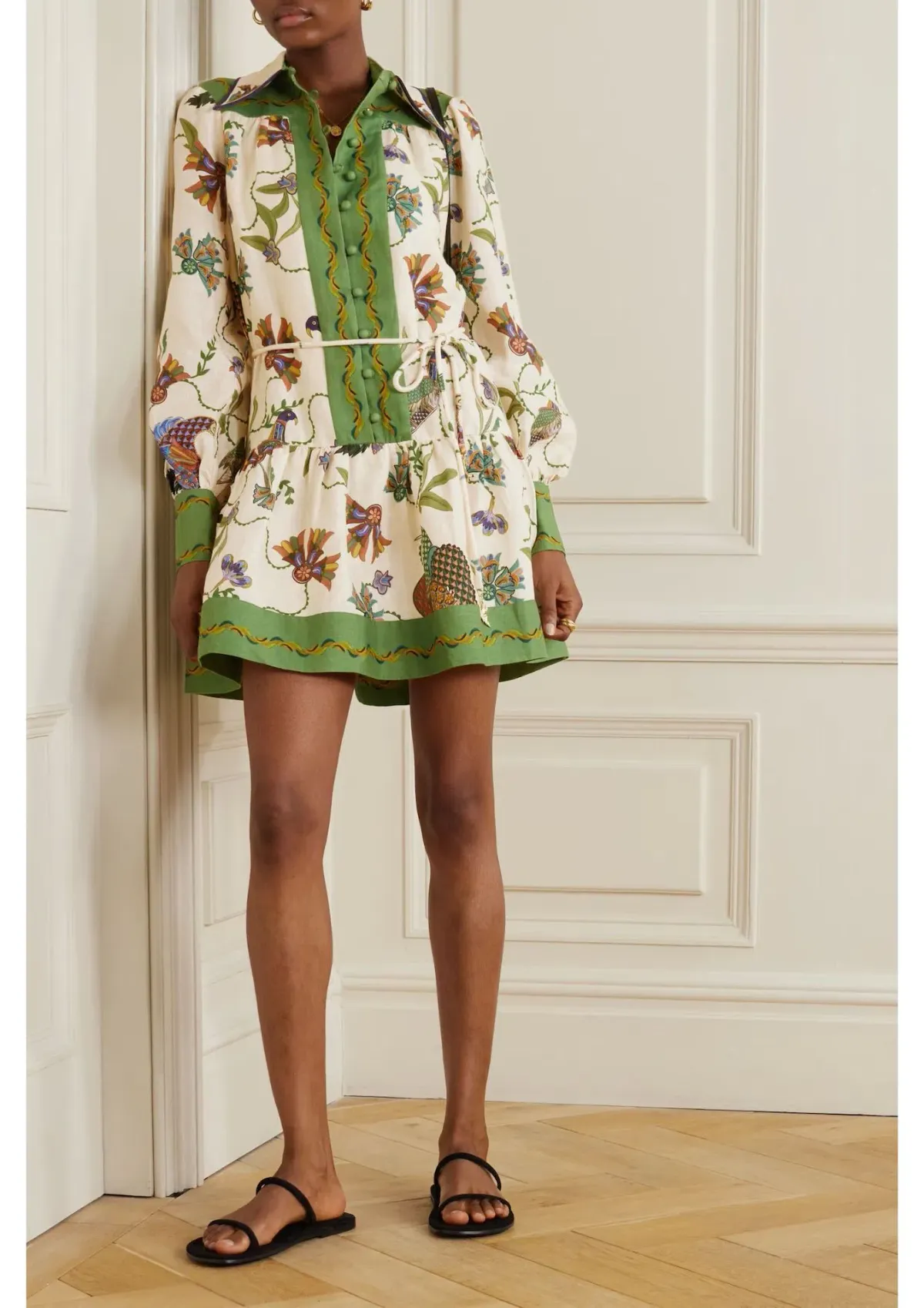 Alemais Birdie Mini Dress In Multi Size 6 - Image 1