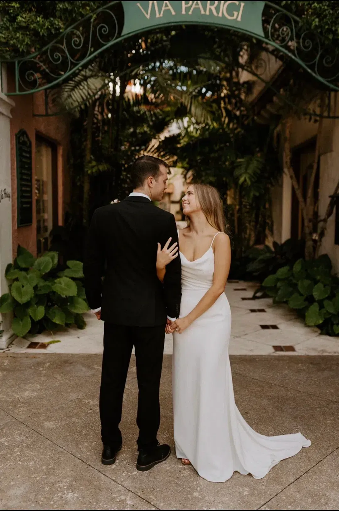 Milla Grace Loves Lace Honey Silk Inspiration Bridal Dress White Size AU 6 for rent on The Volte - main image