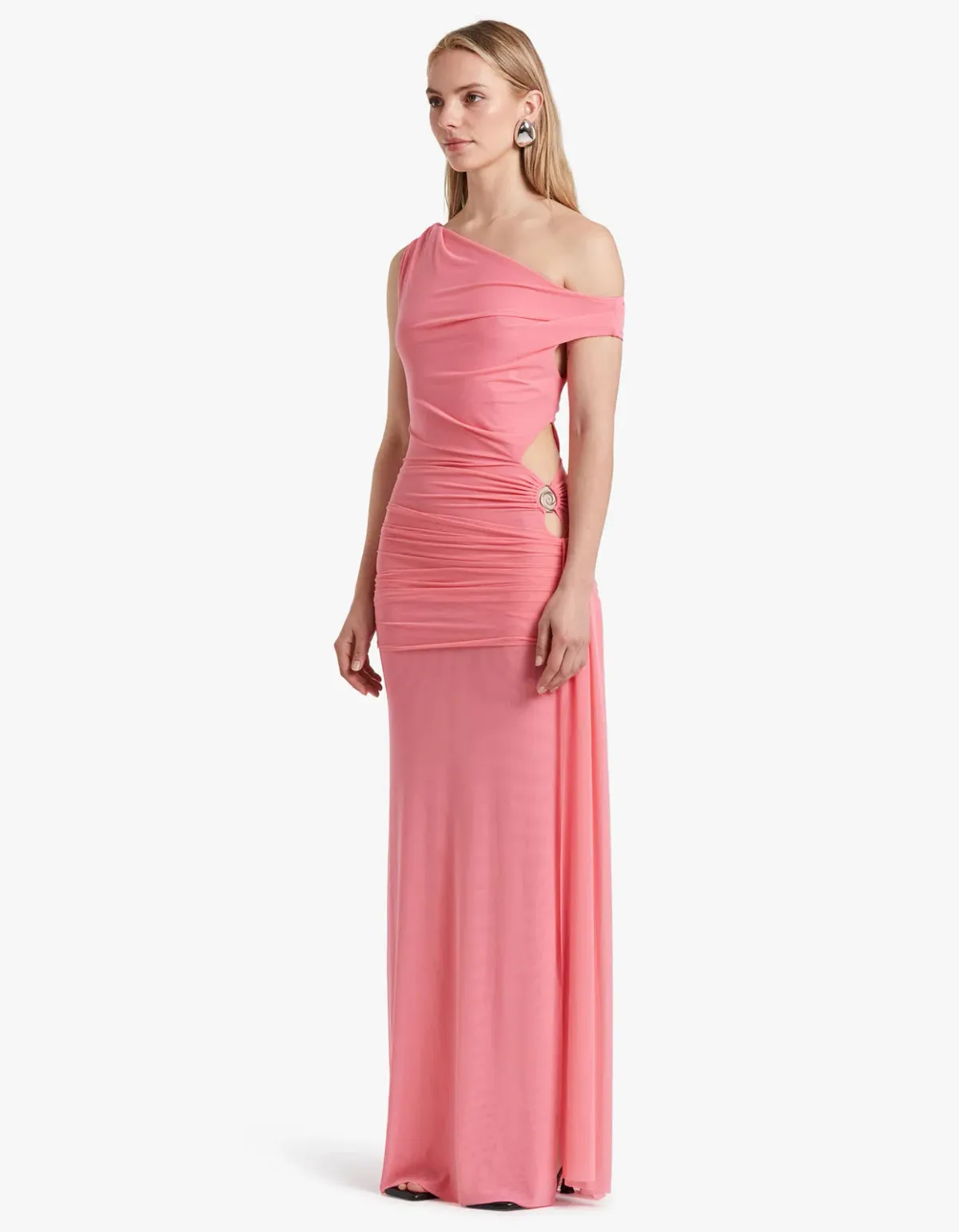 Bec and Bridge Kailani Asym Dress Pink Size 6 - Image 2