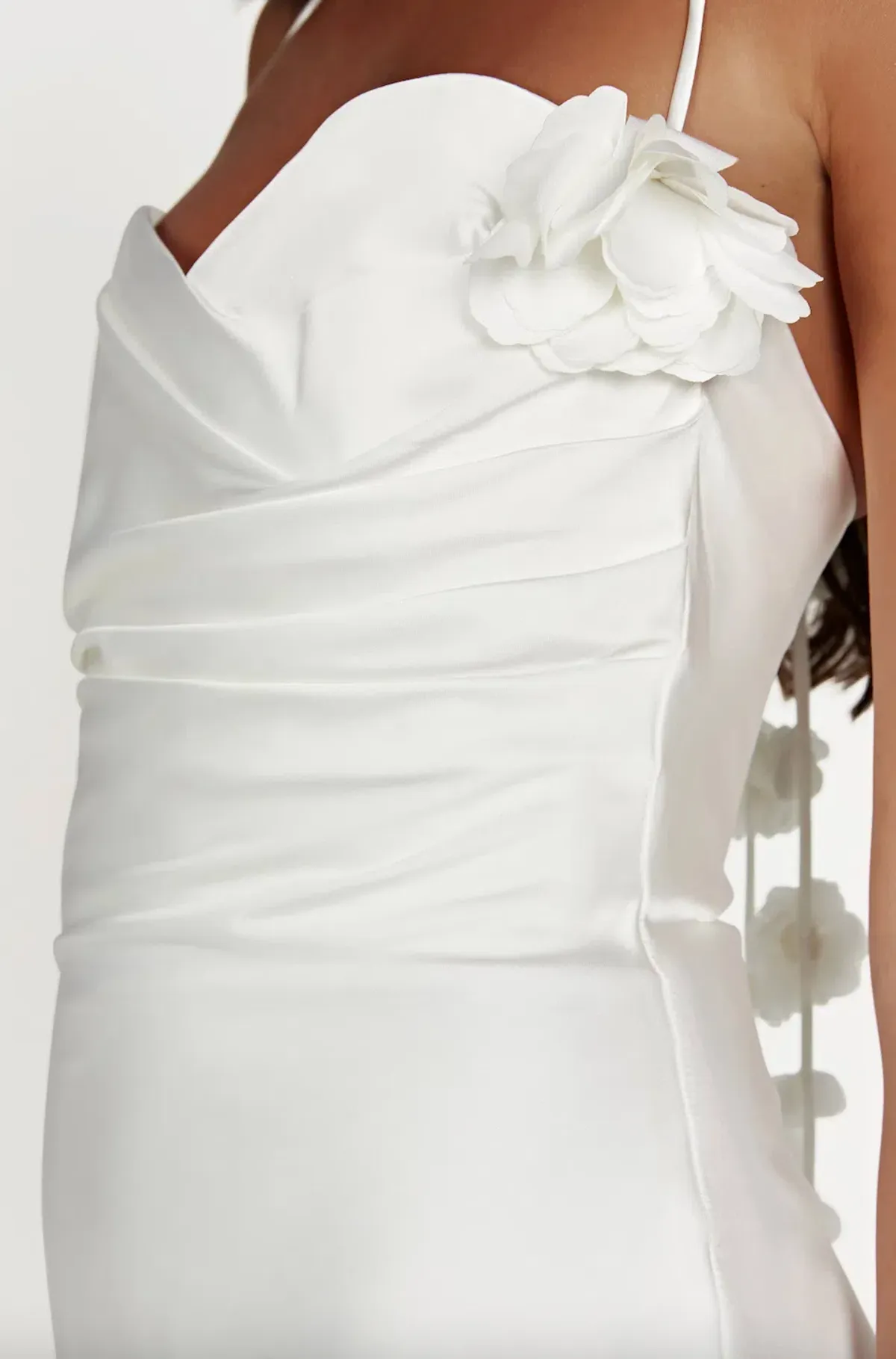 Meshki Otillie Mini Dress White Size 10 - Image 4