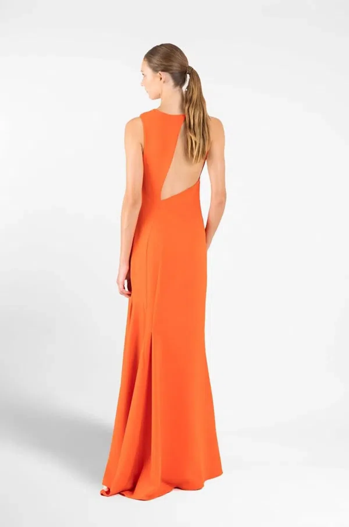 One Fell Swoop Dakota Gown in Chilli Size 8 - Image 2
