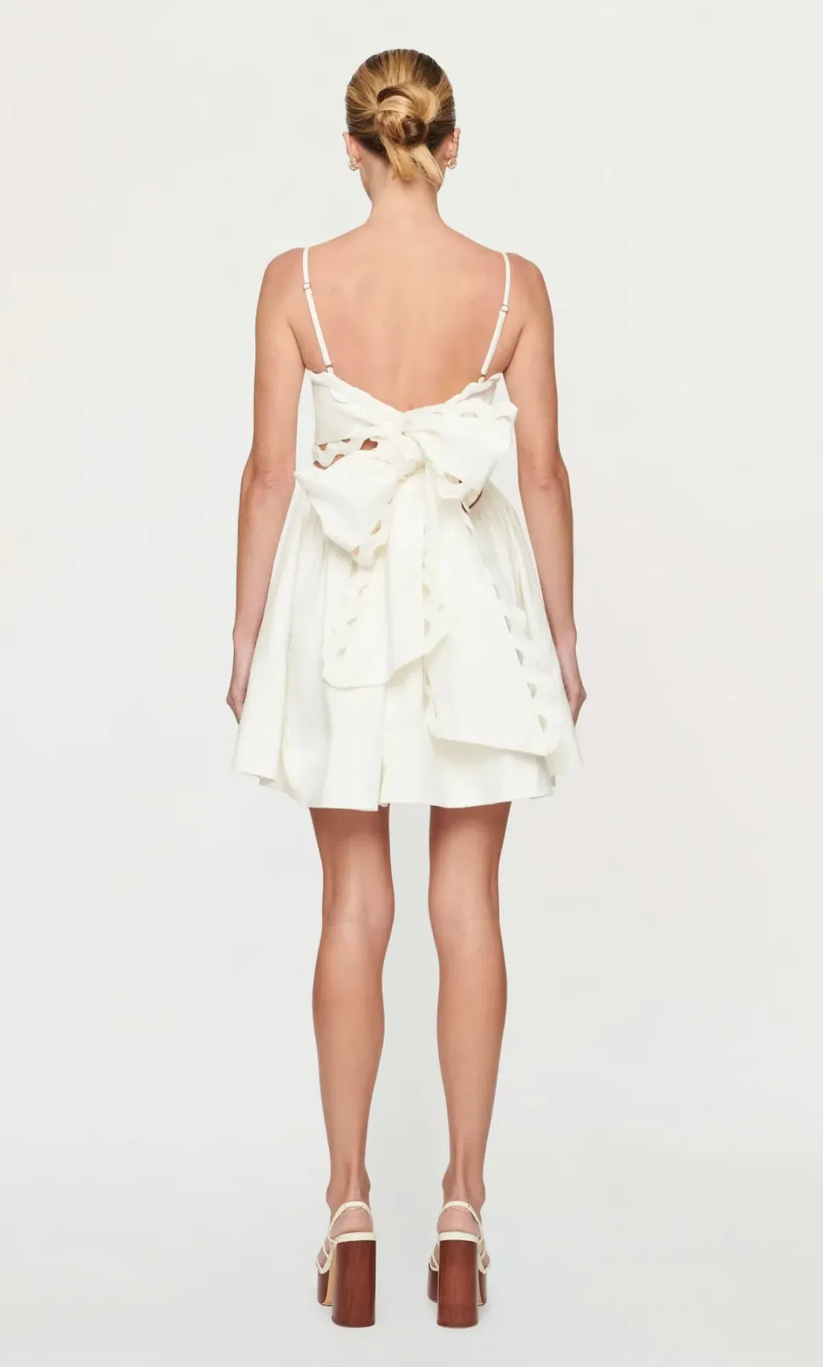 Clea Kalina Mini Dress White Size S / AU 8 - Image 3