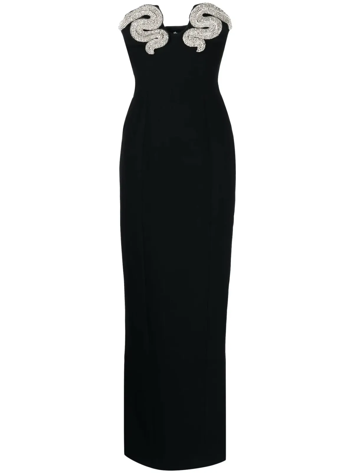 Rachel Gilbert Lukas Gown Black Size 8 - Image 4