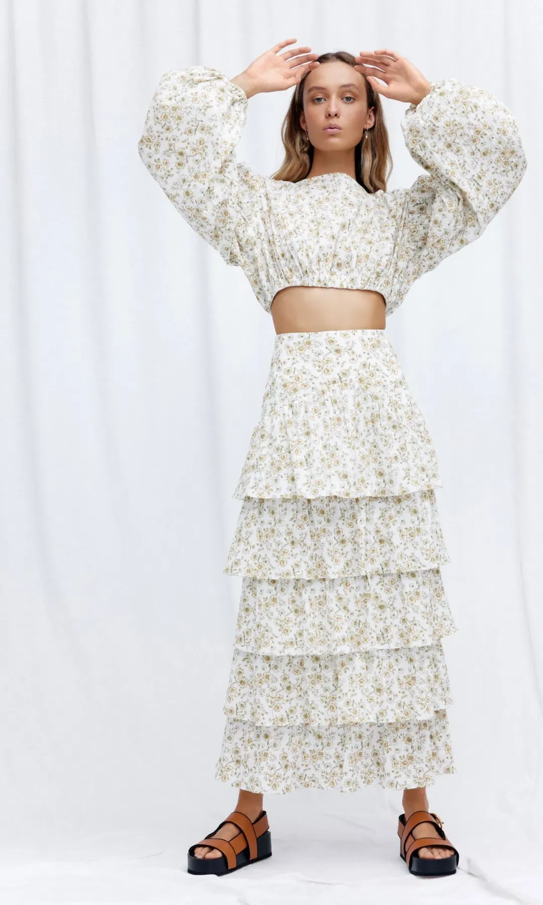 Significant Other Arwyn Top and Arwyn Skirt Set Daisy Size 12 for rent on The Volte - main image