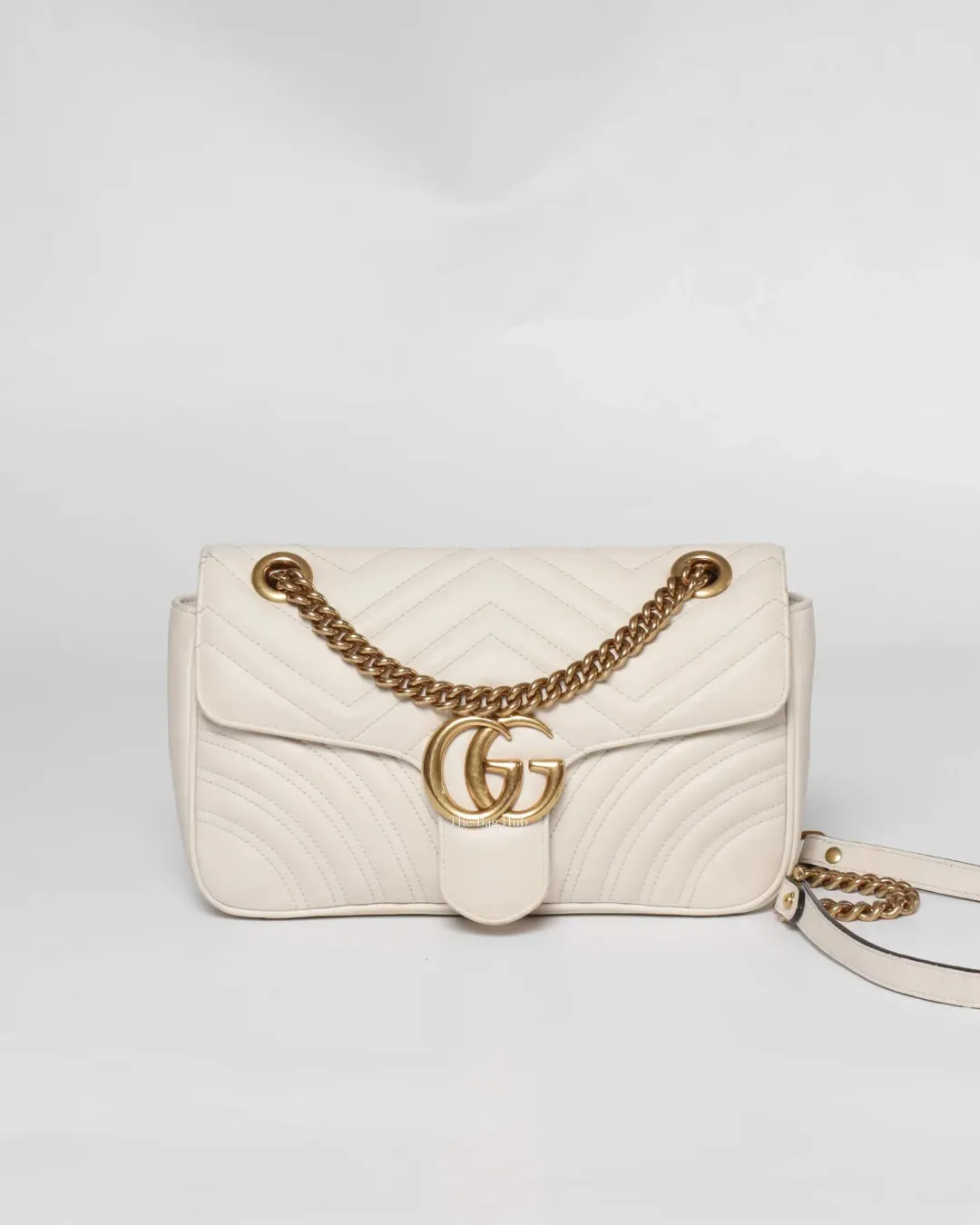 Gucci Marmont Bag White  for rent on The Volte - main image