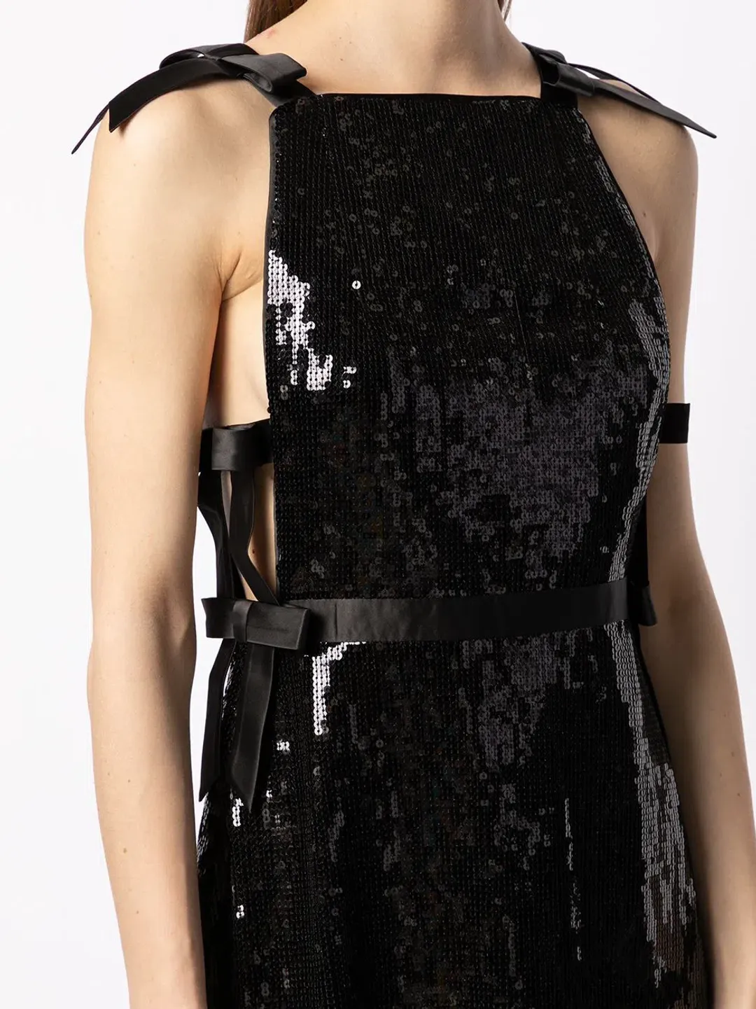 Alice McCall Neon Dreamer Mini Dress Black Size AU 12 for rent on The Volte - main image