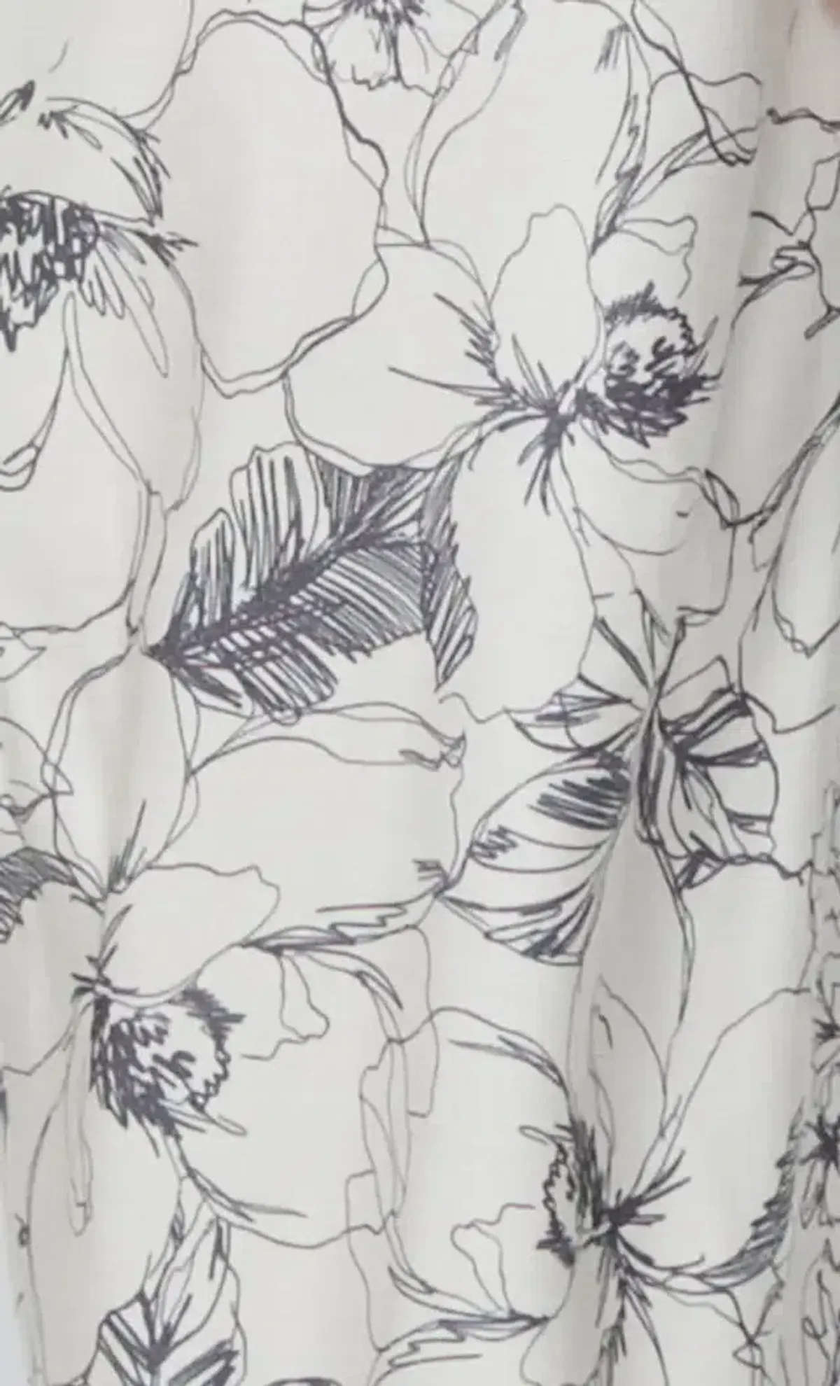 Bec & Bridge Tillie Strapless Maxi Dress Linear Floral Size AU 10  - Image 5