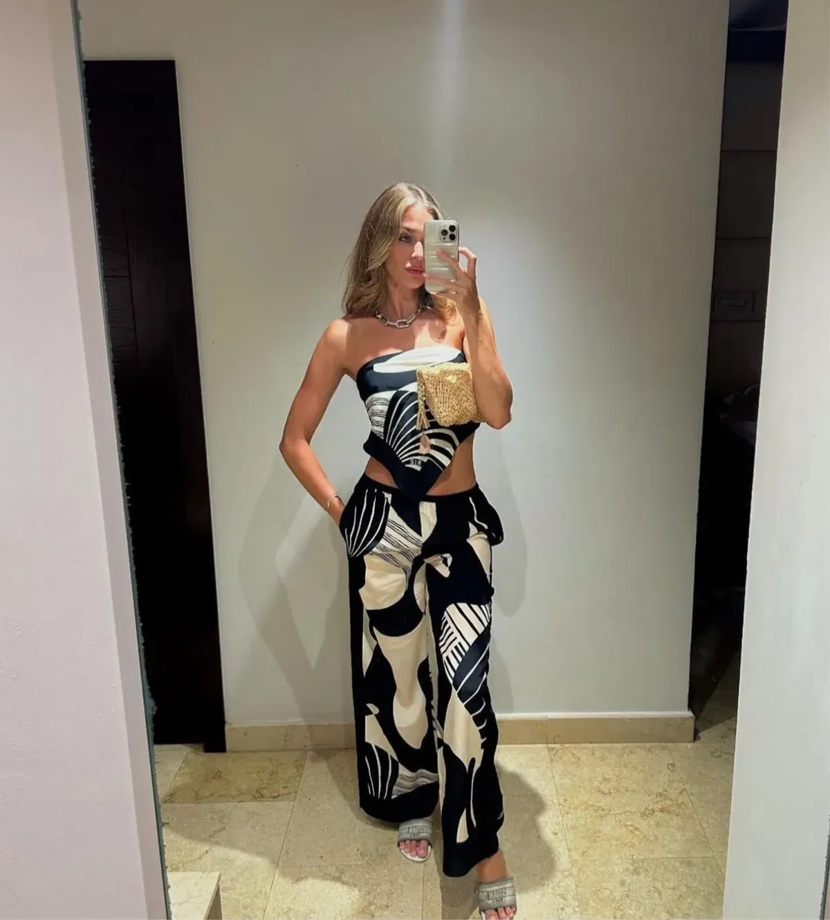 Sir the Label Realisme Pant & Realisme Scarf Set Paper Size 0/AU 6 - Image 2