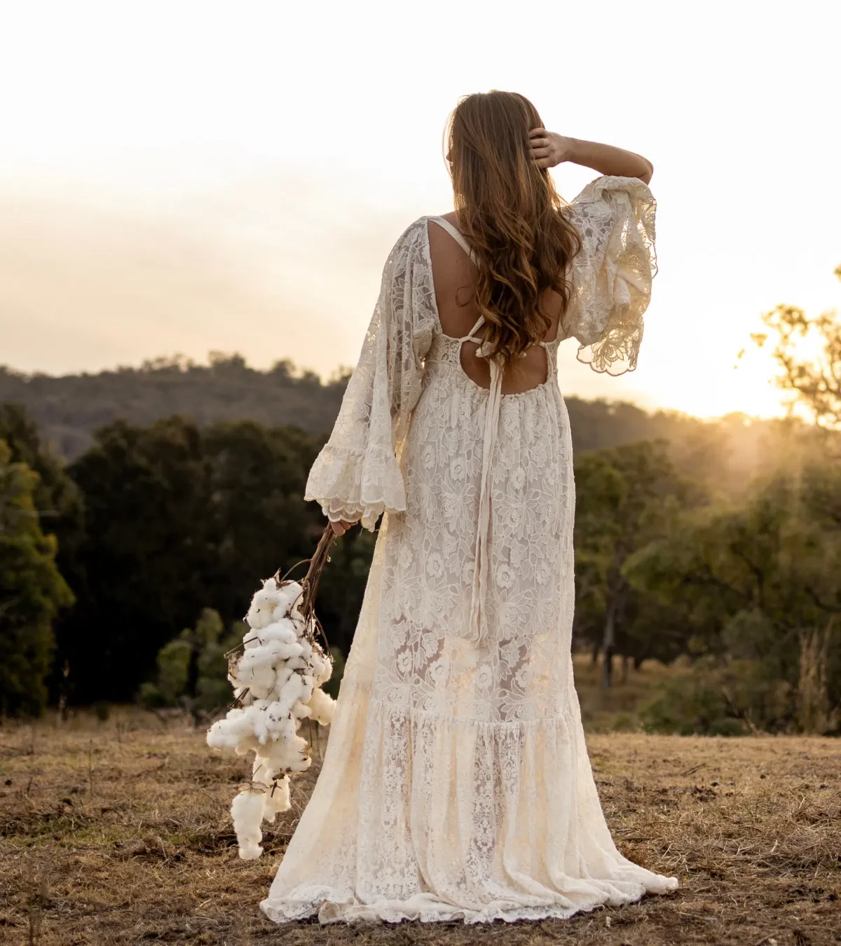 We Are Reclamation Much Love Gown Cream One Size - Image 2