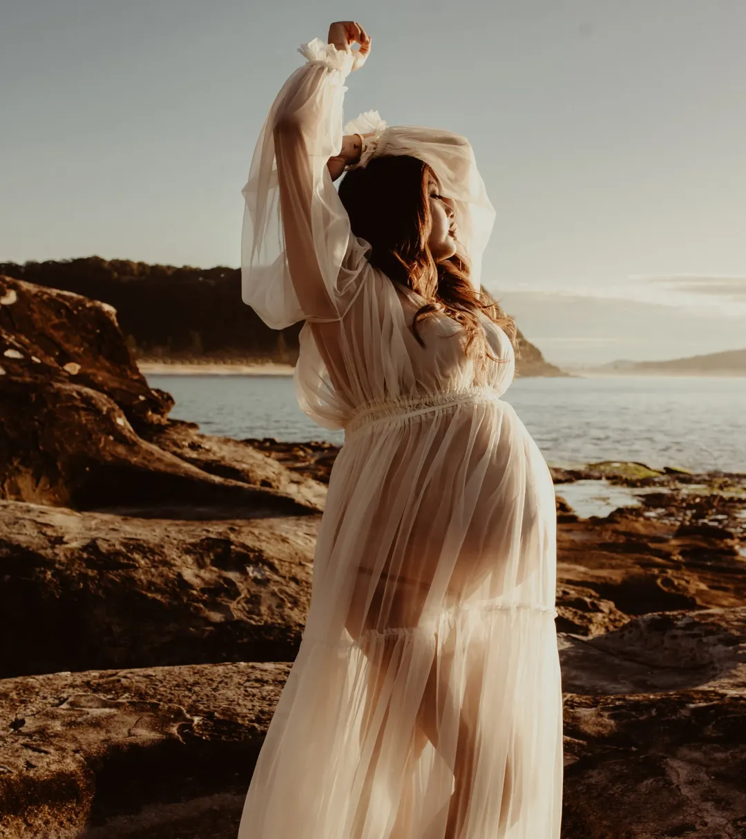 We Are Reclamation Wish For It Gown Cream One Size for rent on The Volte - main image