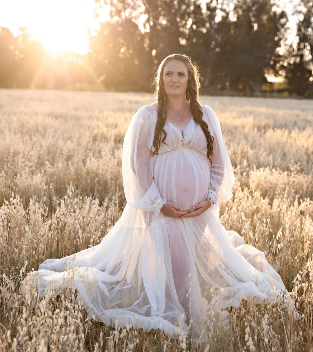 We Are Reclamation Wish For It Gown Cream One Size for rent on The Volte - main image